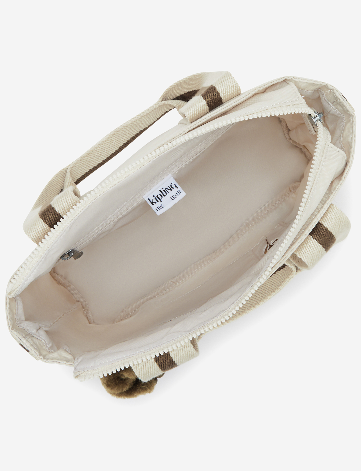 KIPLING Minta M Up Soft Sand Medium tote (with removable shoulderstrap) I8642-9LO