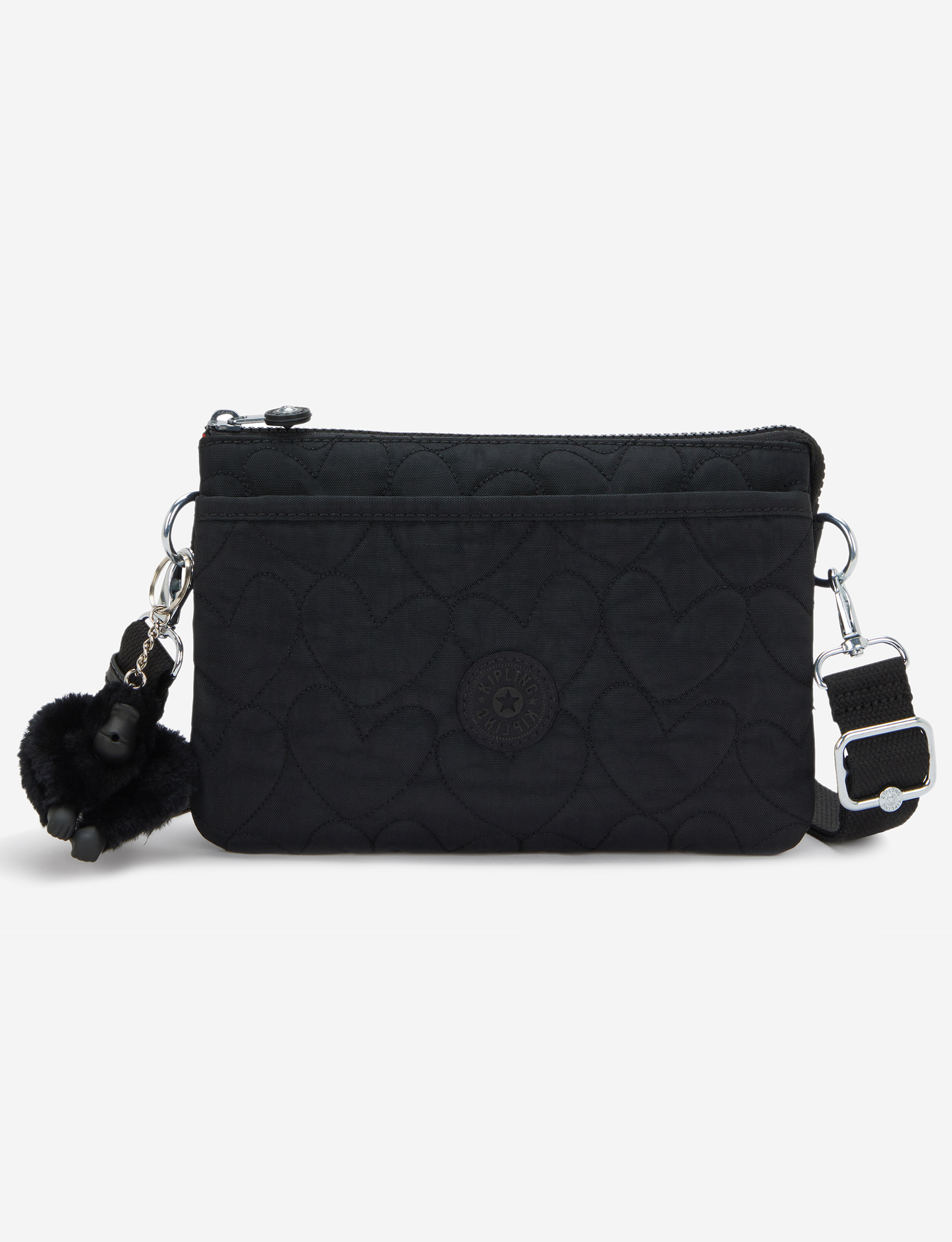 KIPLING Riri Many Hearts Bla Small crossbody (with removable shoulderstrap) I5358-2KN