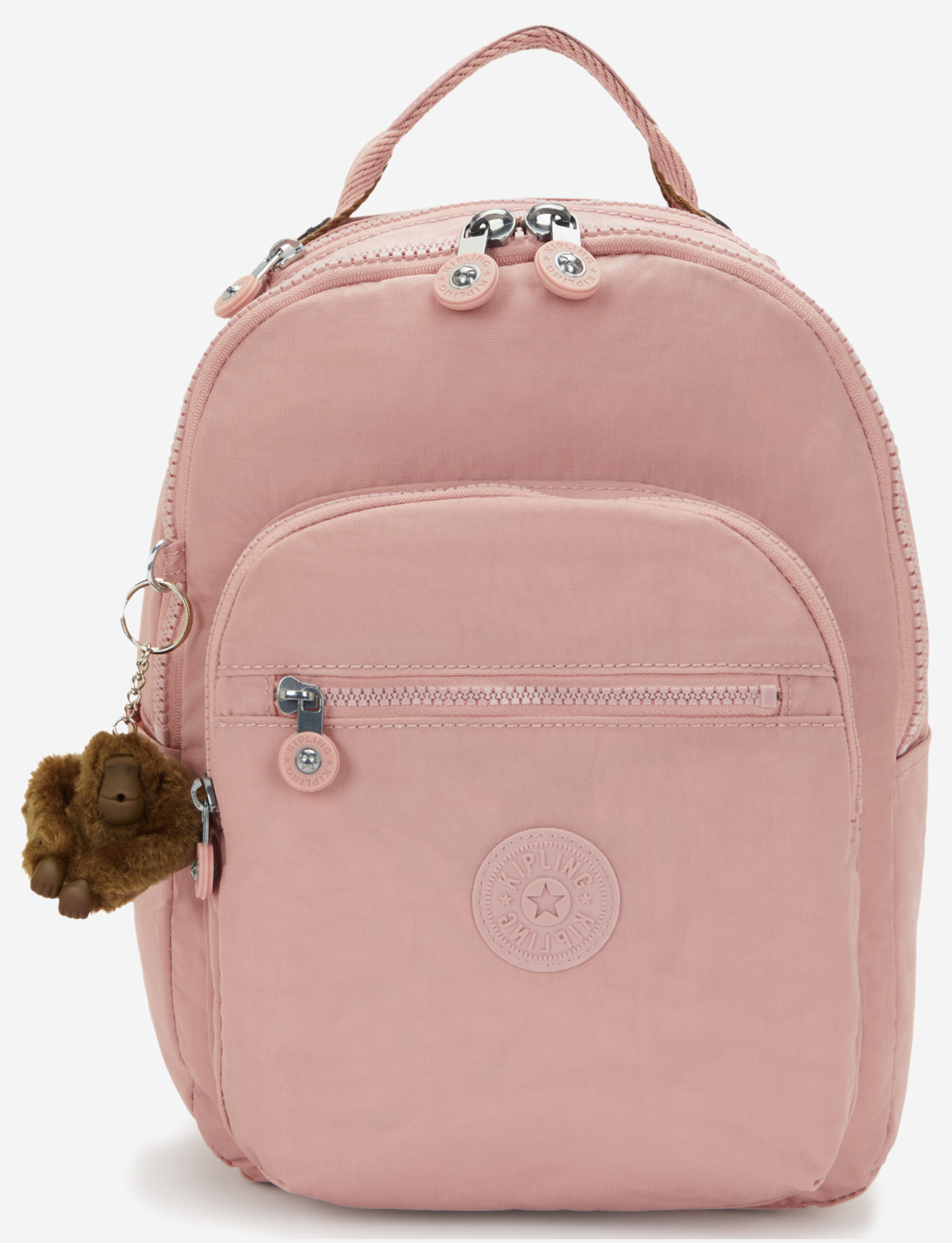 KIPLING Seoul S Memory Pink Small backpack (with tablet compartment) I4082-0PN