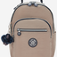 KIPLING Seoul S Soft Taupe C Small backpack (with tablet compartment) I4082-7ML