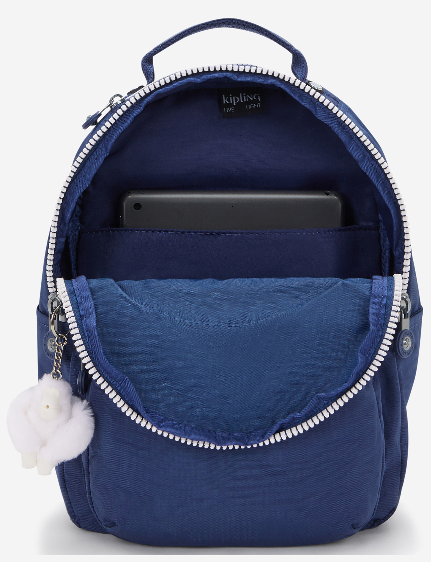 KIPLING Seoul S Casual Blue C Small backpack (with tablet compartment) I4082-3RA