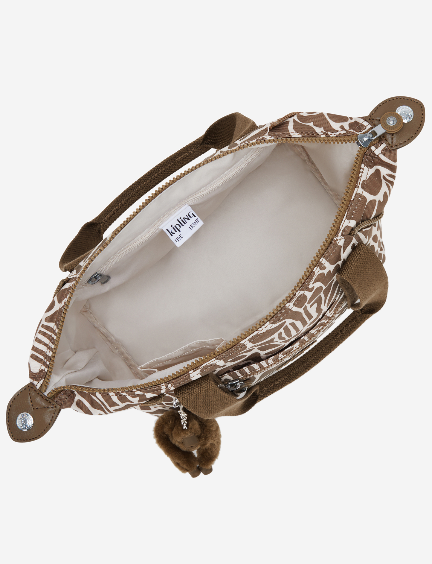 KIPLING Art Mini Cocktail Khaki Small handbag (with removable shoulderstrap) I5656-9GD