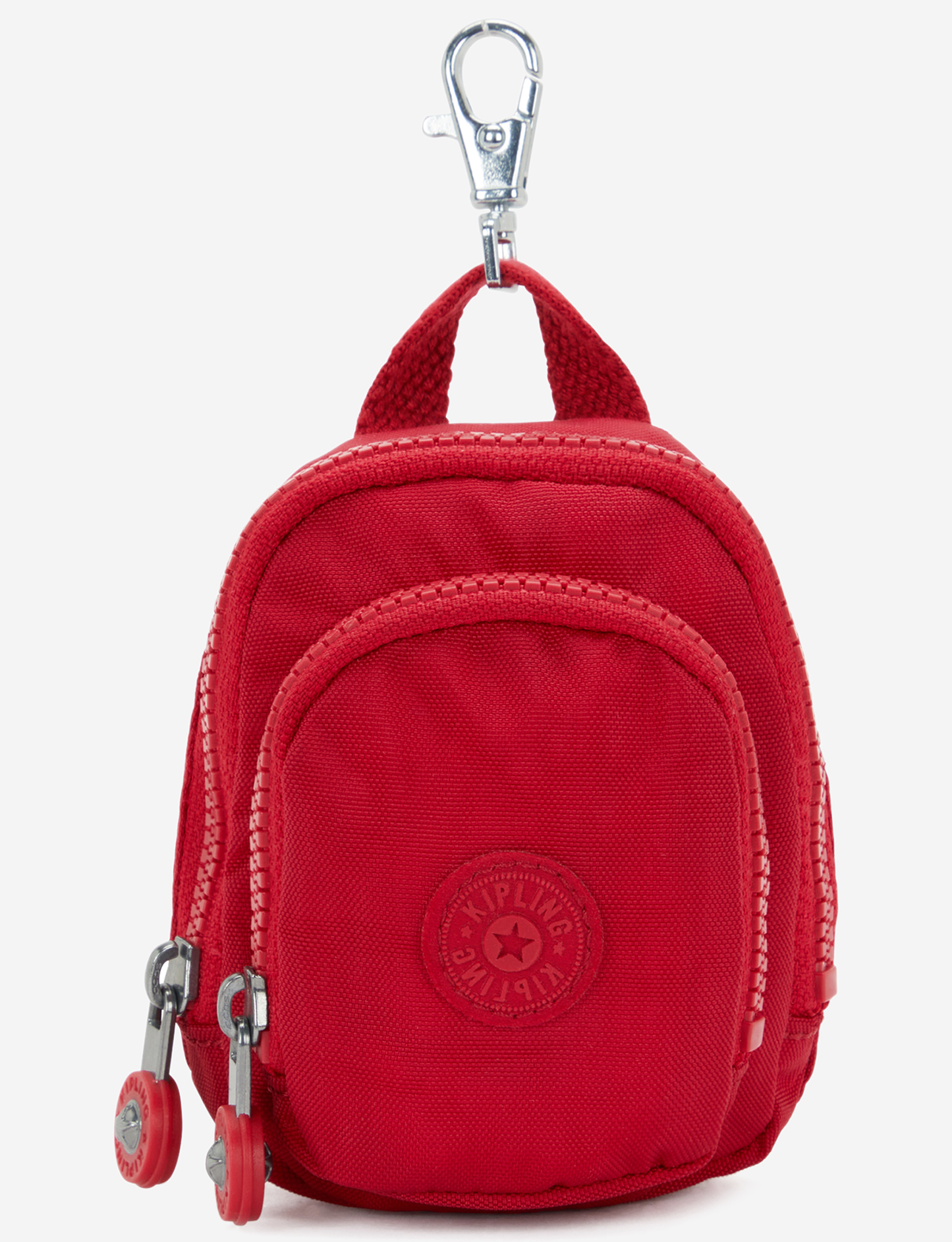 KIPLING Mini Seoul Ruby Red Small Purse with Keychain I5501-1NW