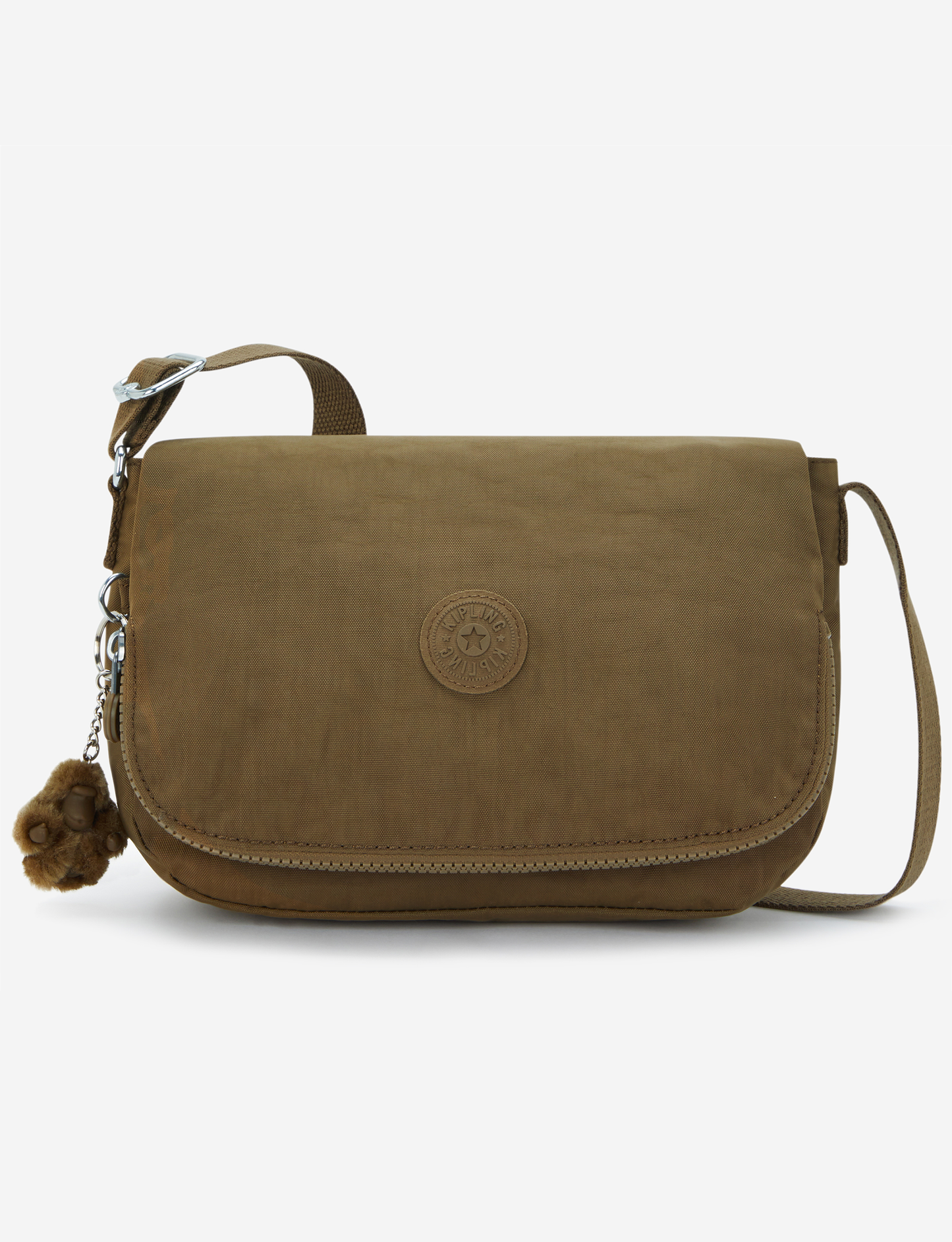 KIPLING Earthbeat S Smooth Khaki Small crossbody I2502-1NA