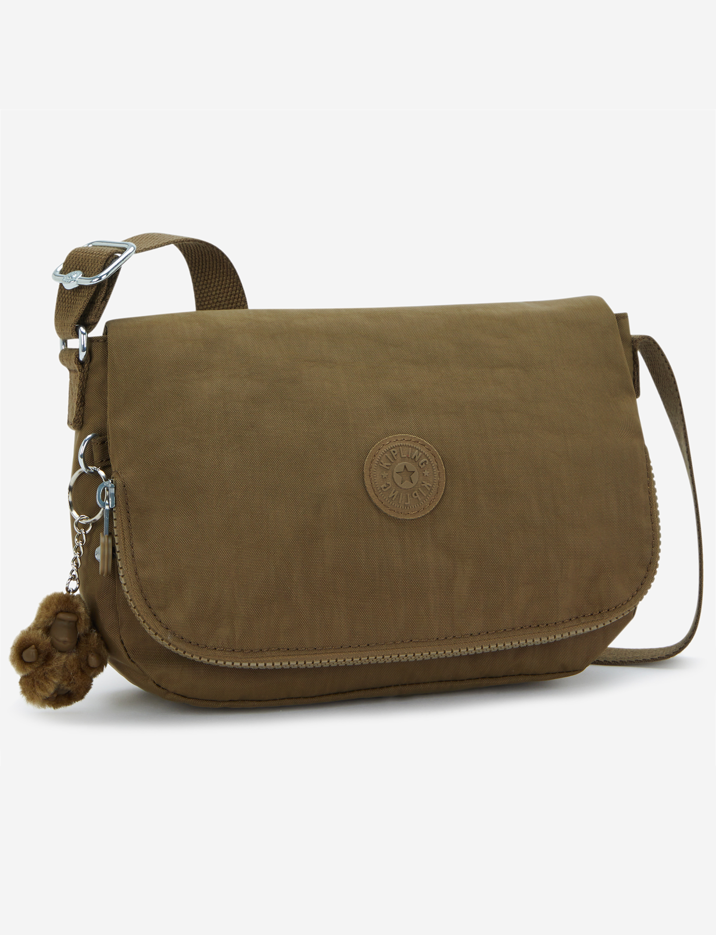 KIPLING Earthbeat S Smooth Khaki Small crossbody I2502-1NA