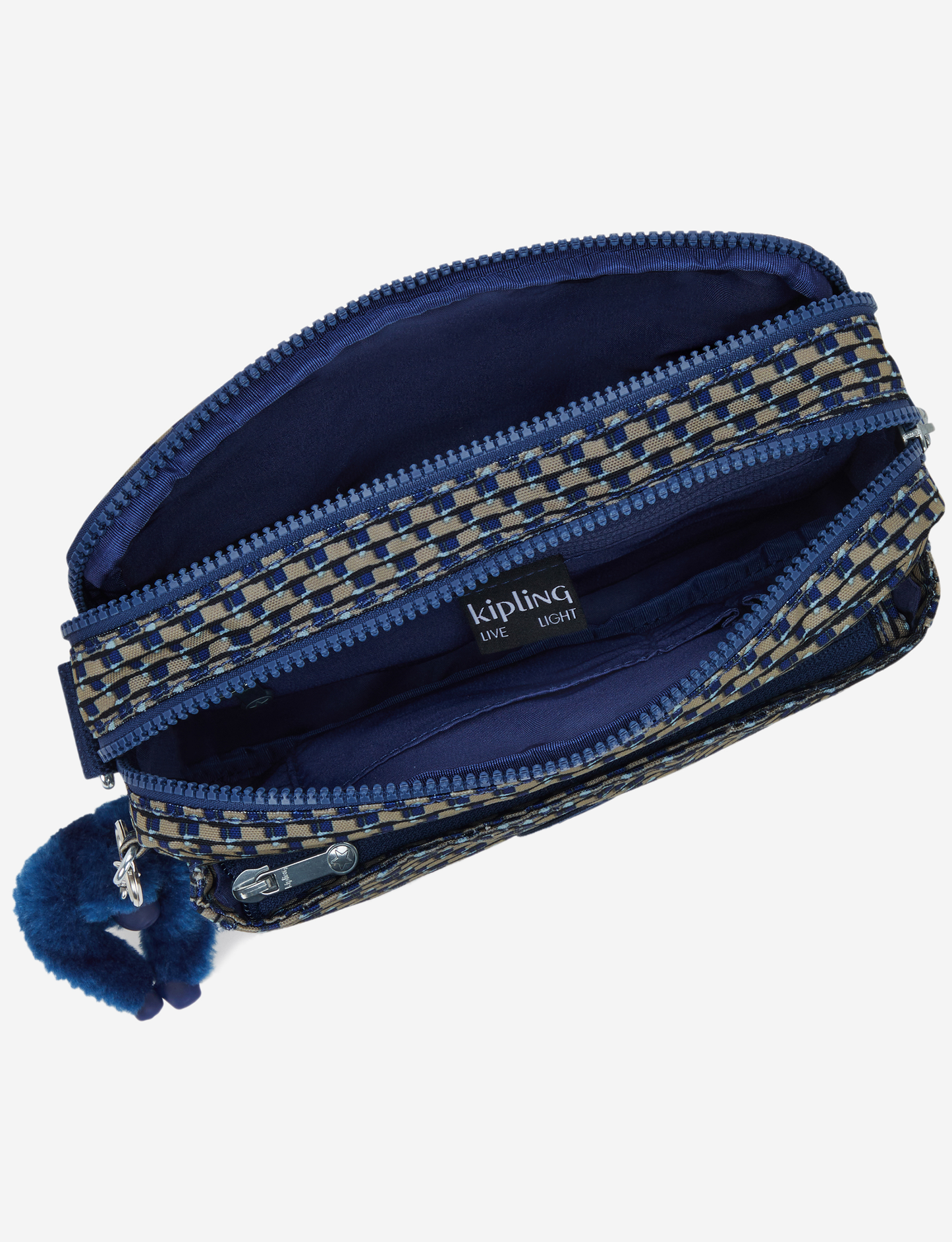 KIPLING Abanu M Blue on Wire Medium crossbody I6237-9PC
