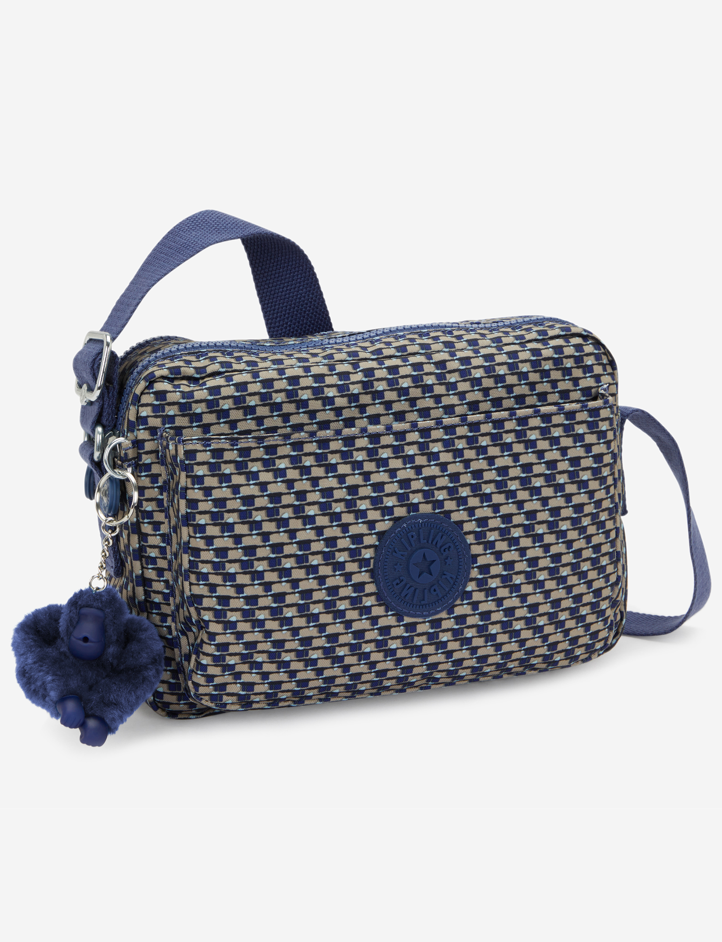 KIPLING Abanu M Blue on Wire Medium crossbody I6237-9PC