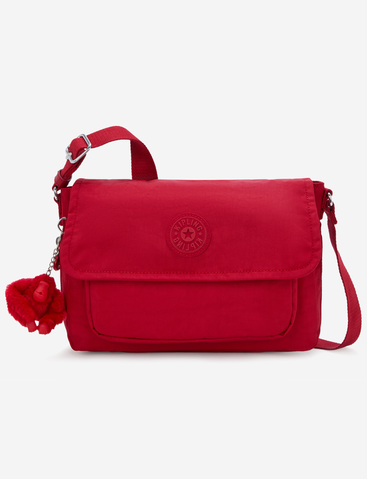KIPLING Dalma Ruby Red Medium crossbody (with expandable zip) I8123-1NW