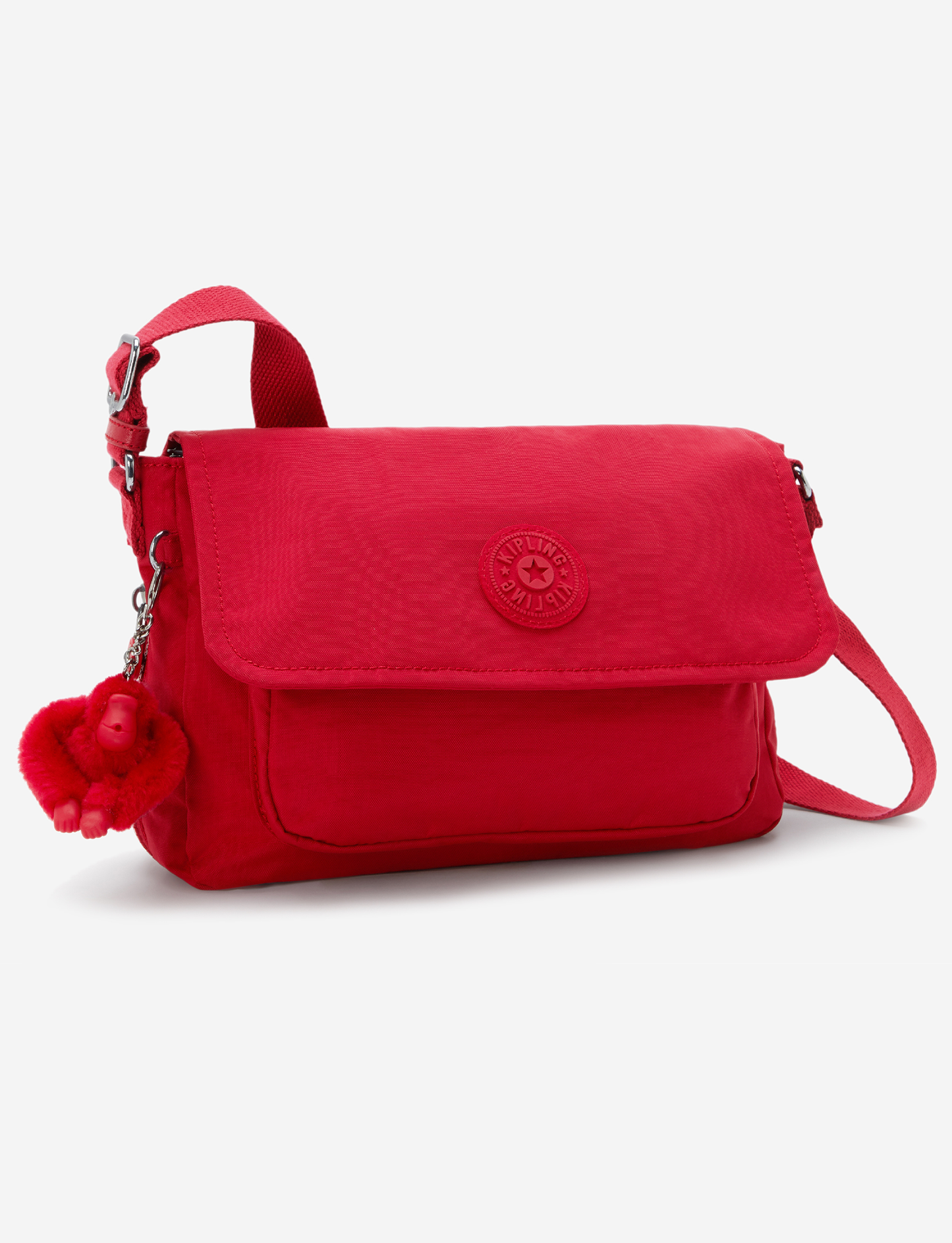 KIPLING Dalma Ruby Red Medium crossbody (with expandable zip) I8123-1NW