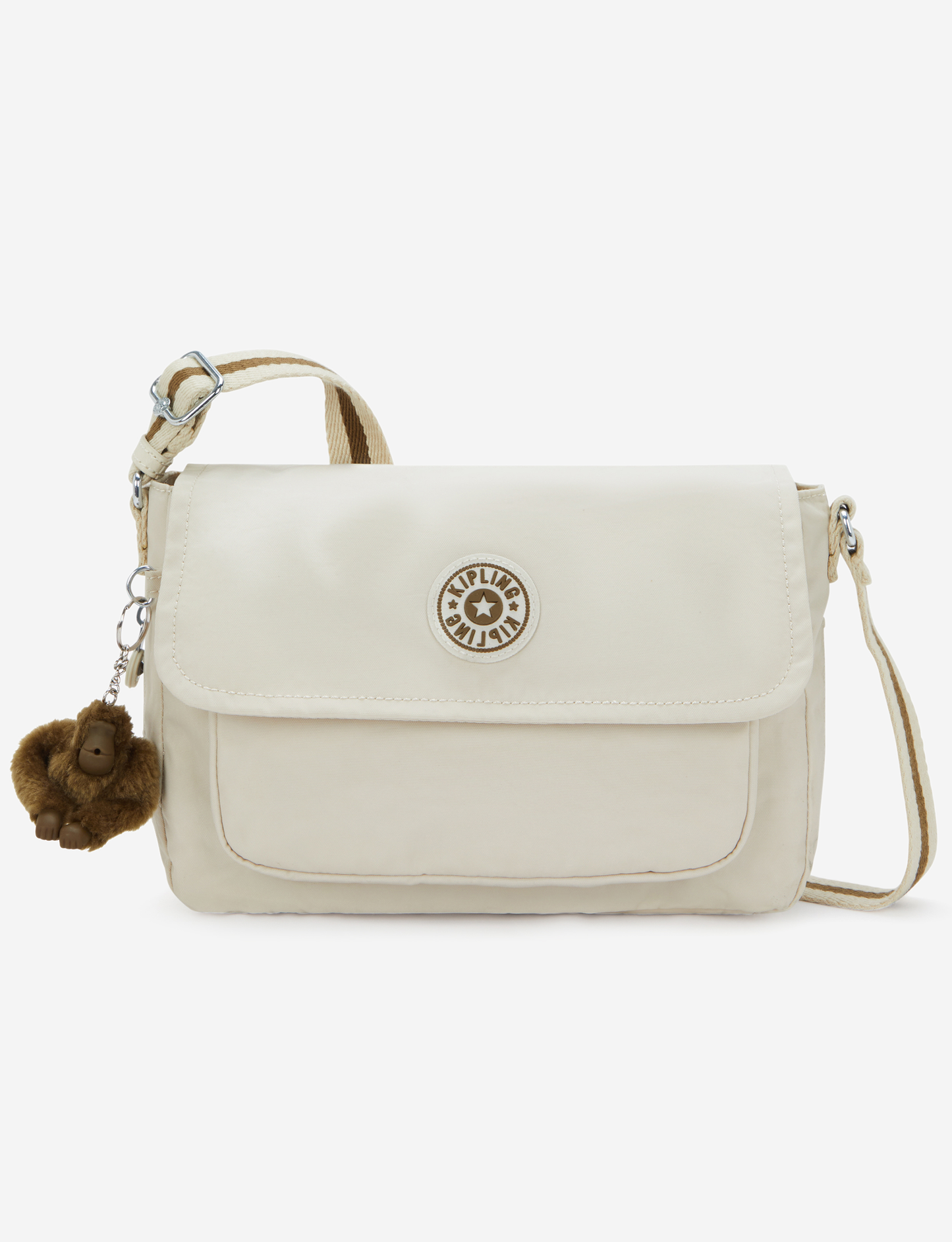 KIPLING Dalma Soft Sand Medium crossbody (with expandable zip) I8123-9LO