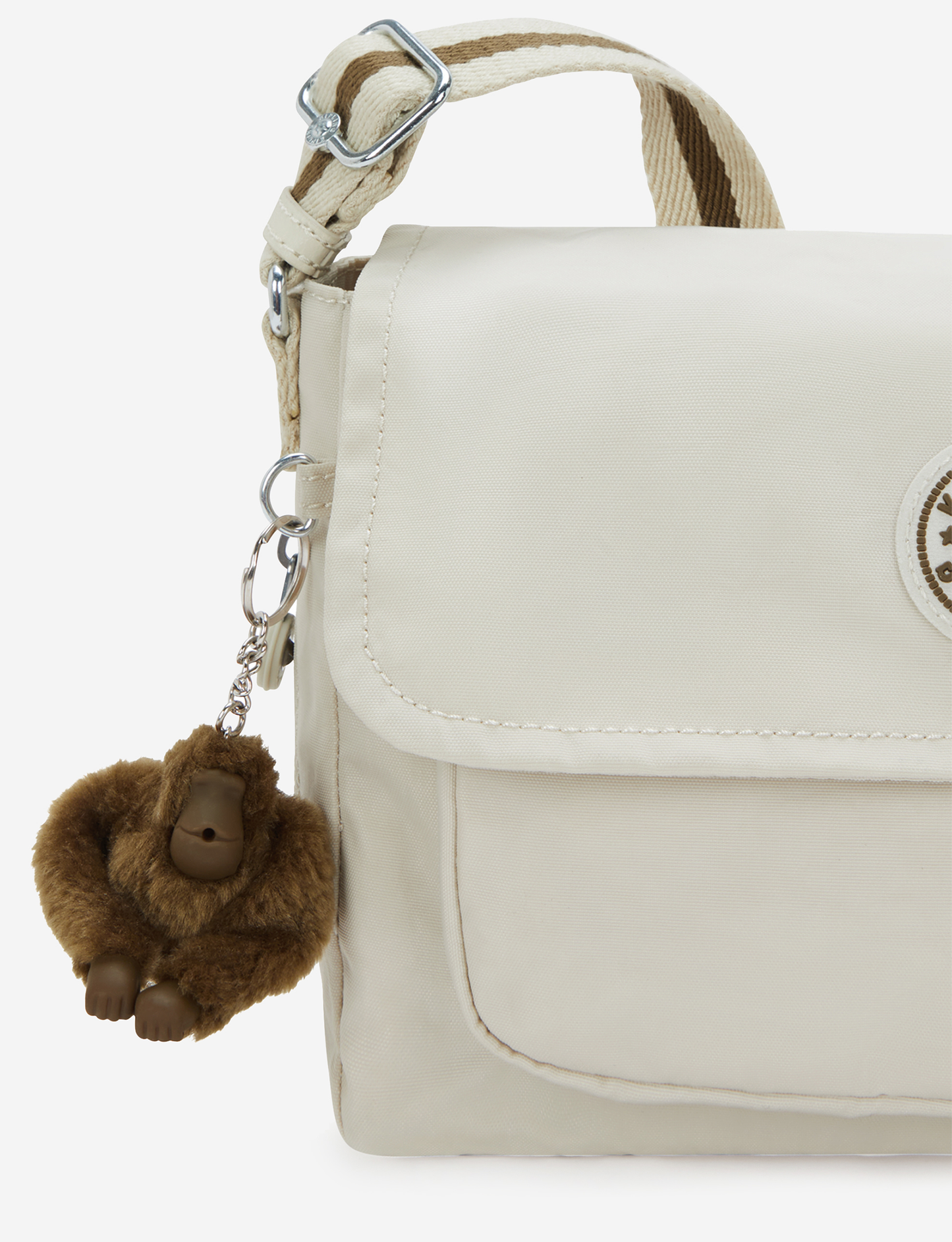 KIPLING Dalma Soft Sand Medium crossbody (with expandable zip) I8123-9LO