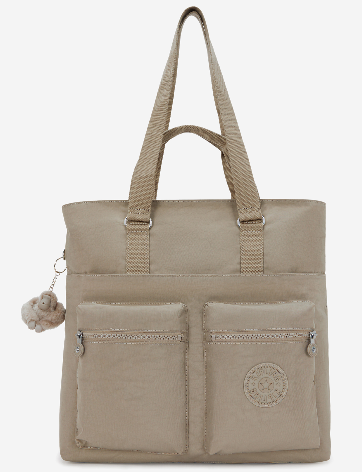 KIPLING India Soft Taupe Large tote I4609-4PW