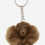 KIPLING Monkeyclip S Smooth Khaki Pack of 10 Small monkey keyhangers 16474-1NA