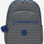 KIPLING Seoul Lap Blue on Wire Large backpack (with laptop compartment) I5674-9PC