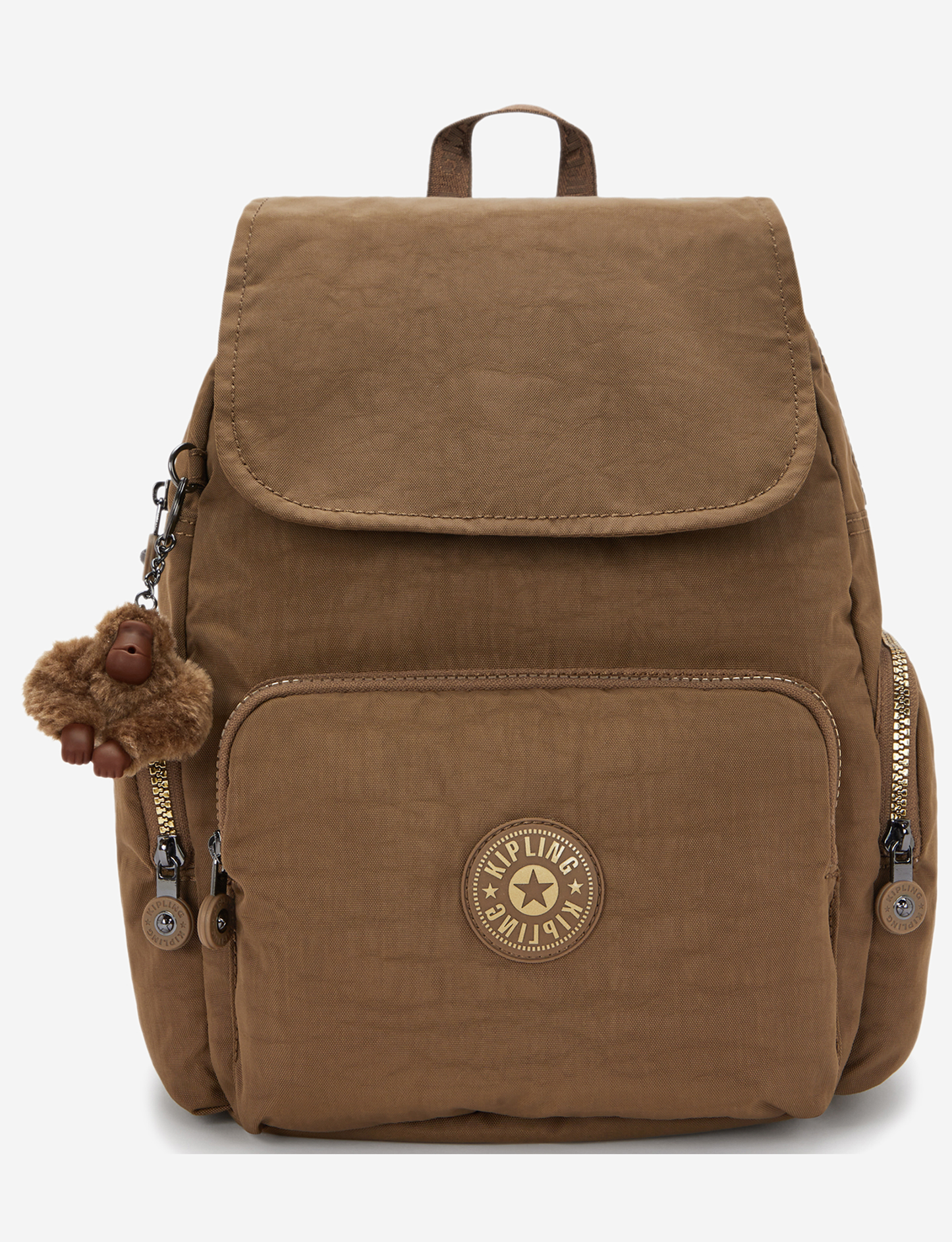 KIPLING City Zip S Glorious Khaki Small backpack I7354-1MR
