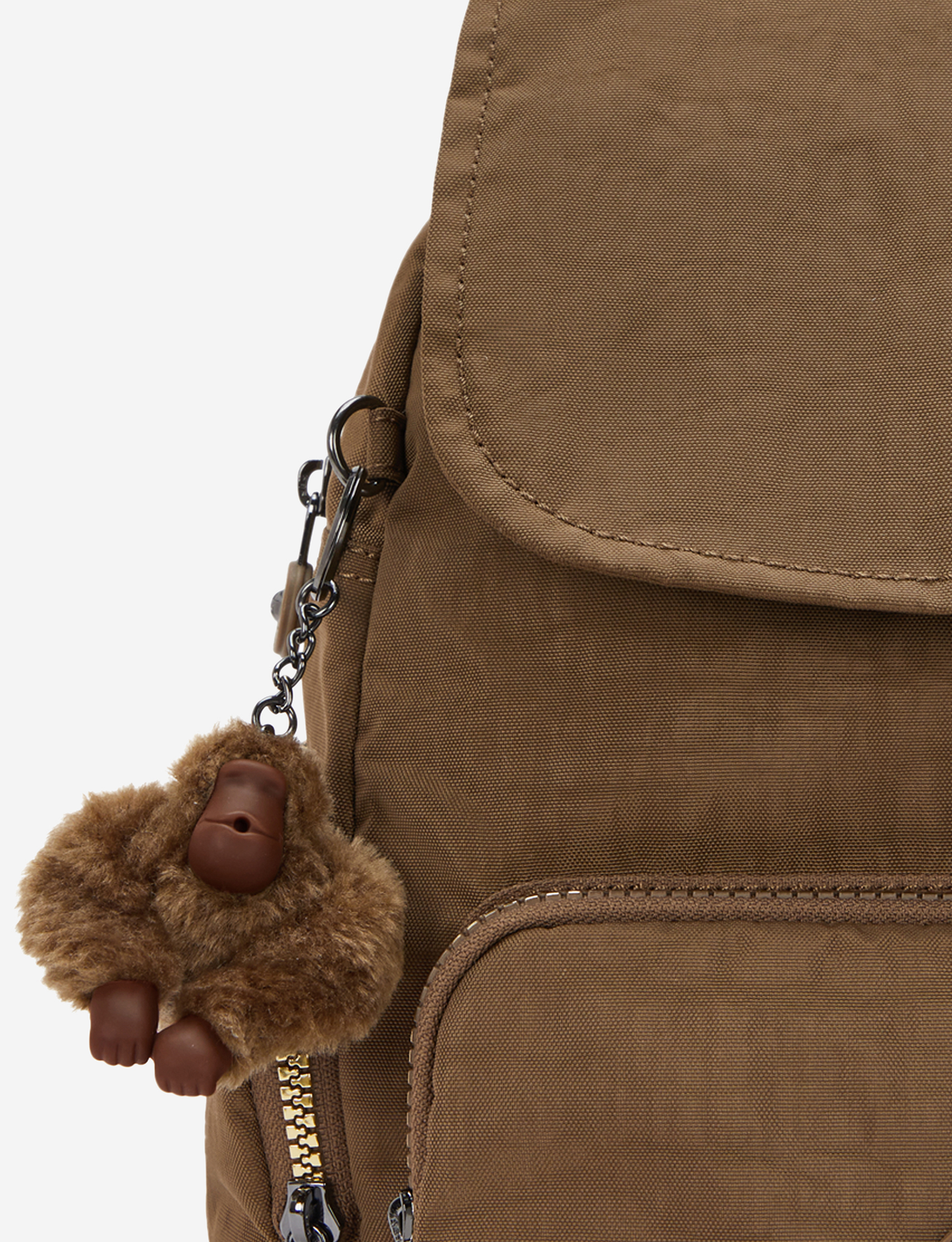 KIPLING City Zip S Glorious Khaki Small backpack I7354-1MR
