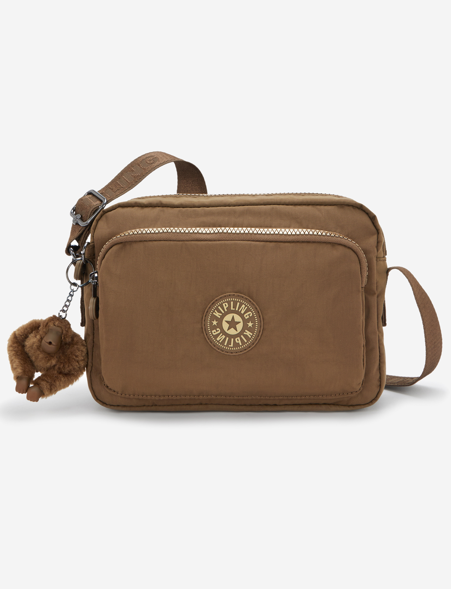 KIPLING Abanu M Zip Glorious Khaki Medium crossbody I5986-1MR