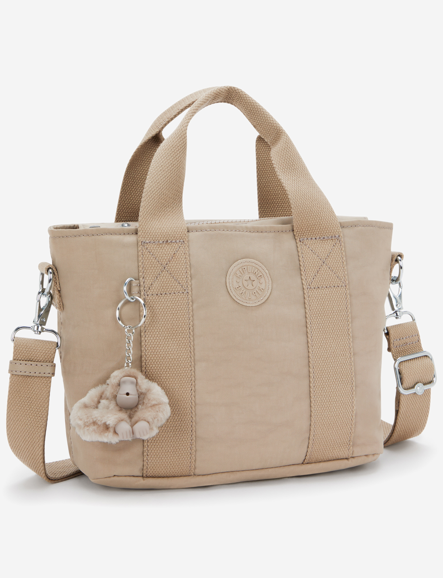 KIPLING Minta Soft Taupe Small shoulderbag (with removable shoulderstrap) I7541-4PW