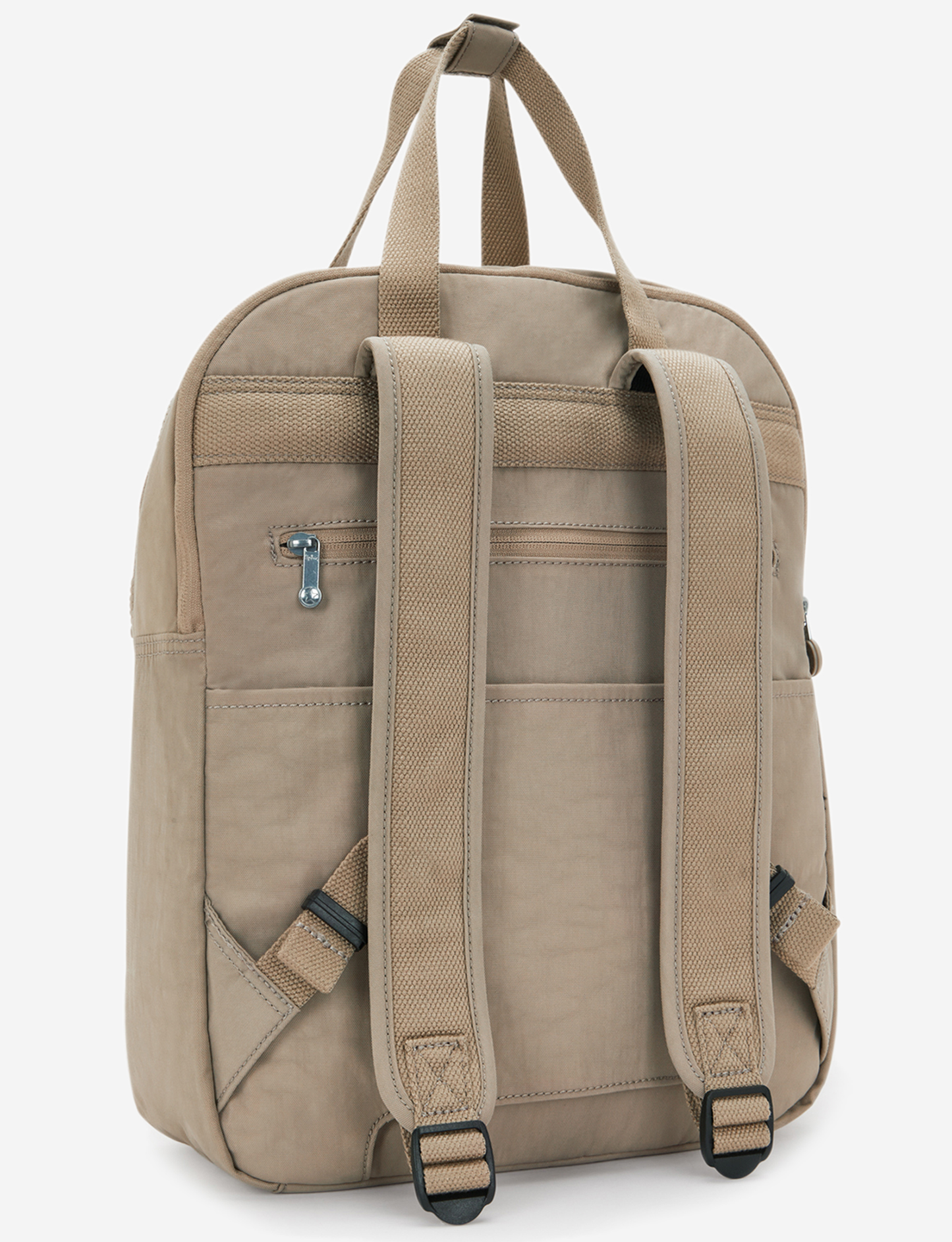 KIPLING Kazuki L Soft Taupe Large backpack (with laptop compartment) I9642-4PW