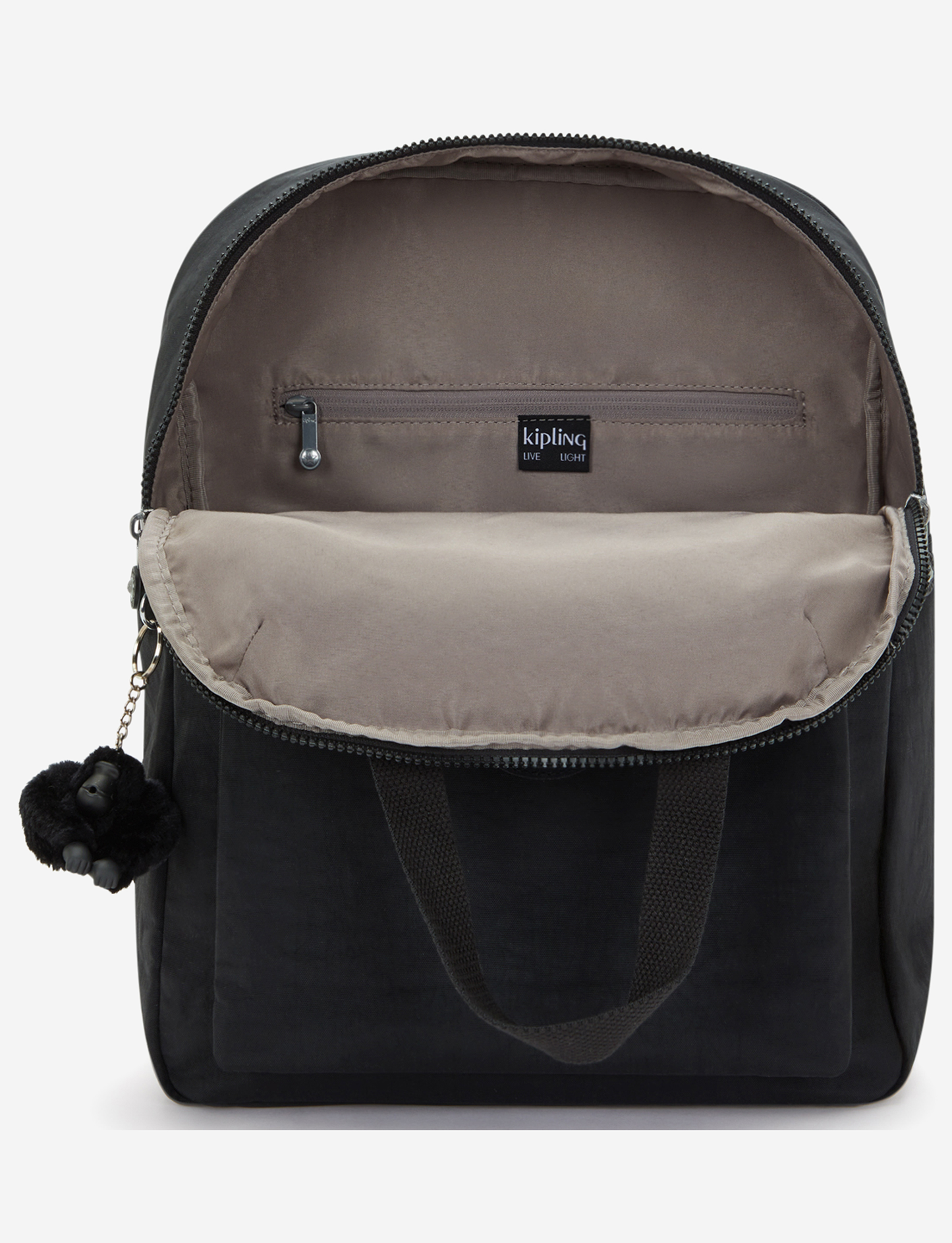 KIPLING Kazuki L Black Noir Large backpack (with laptop compartment) I9642-P39