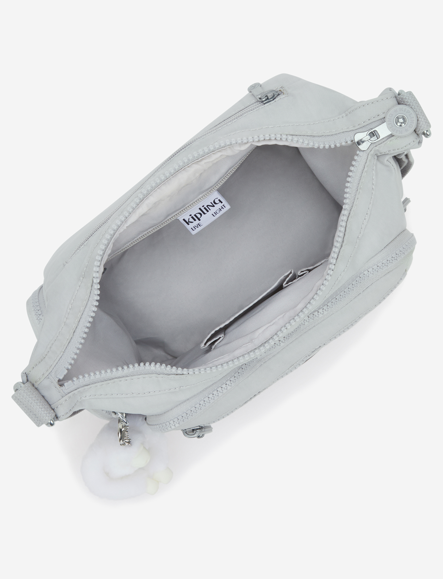 KIPLING Gabbie S Easy Grey Medium crossbody I2531-9RW