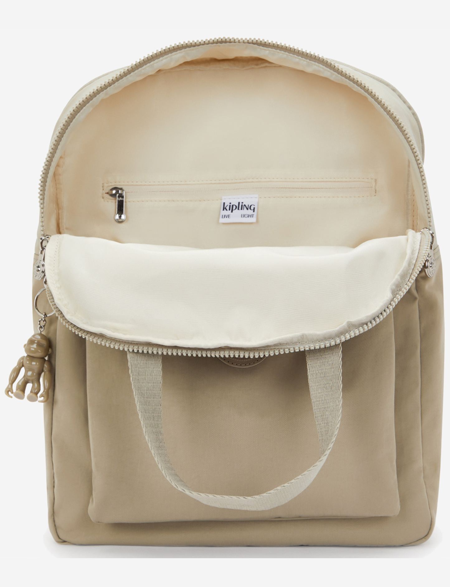 KIPLING Kazuki L Boho Tan Large backpack (with laptop compartment) I8050-1HX
