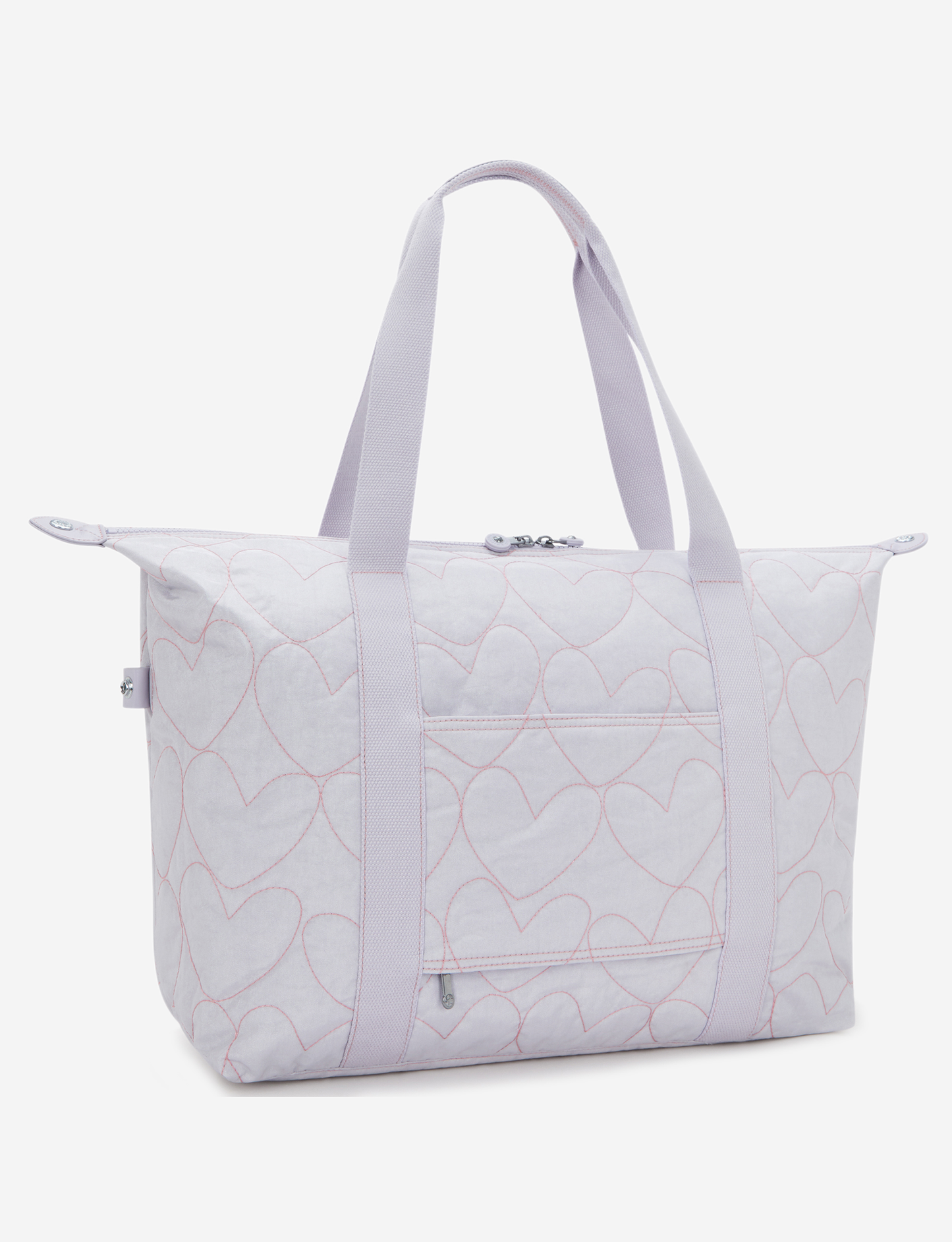 KIPLING Art M Hearts Shimmer Large tote I9786-MO6