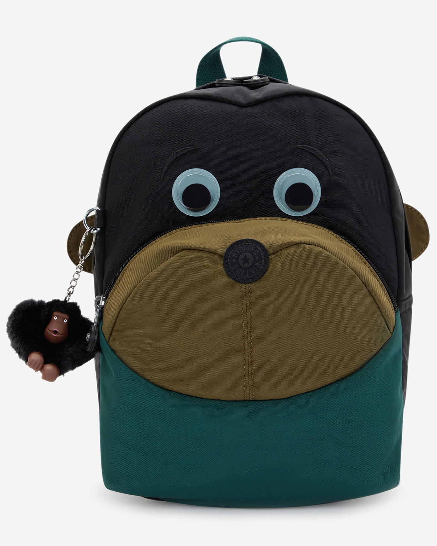 Kipling  Faster Black Khaki Bl Kids Backpack 00253-5FY