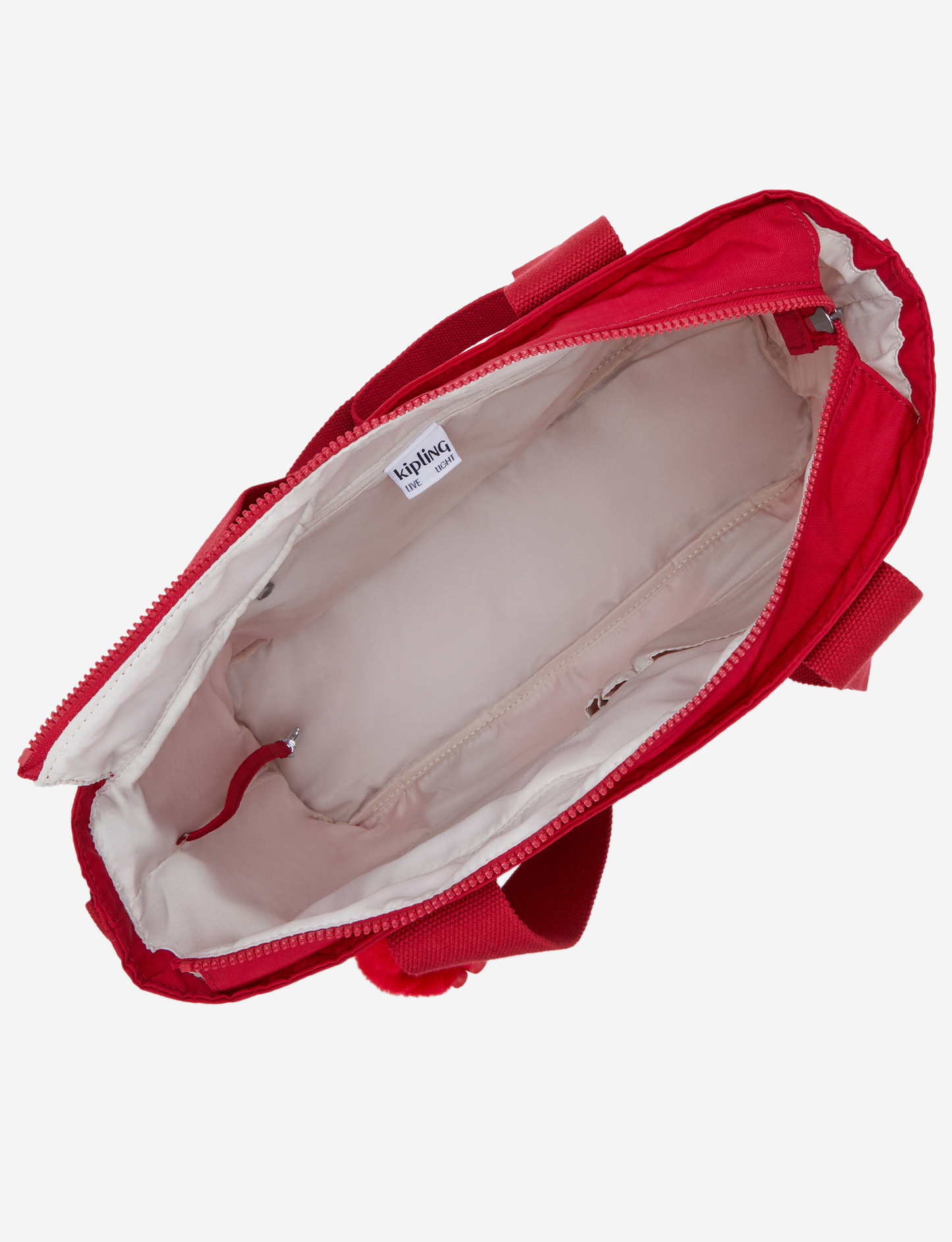 KIPLING Minta L Up Ruby Red Large tote (with removable shoulderstrap) I8258-1NW
