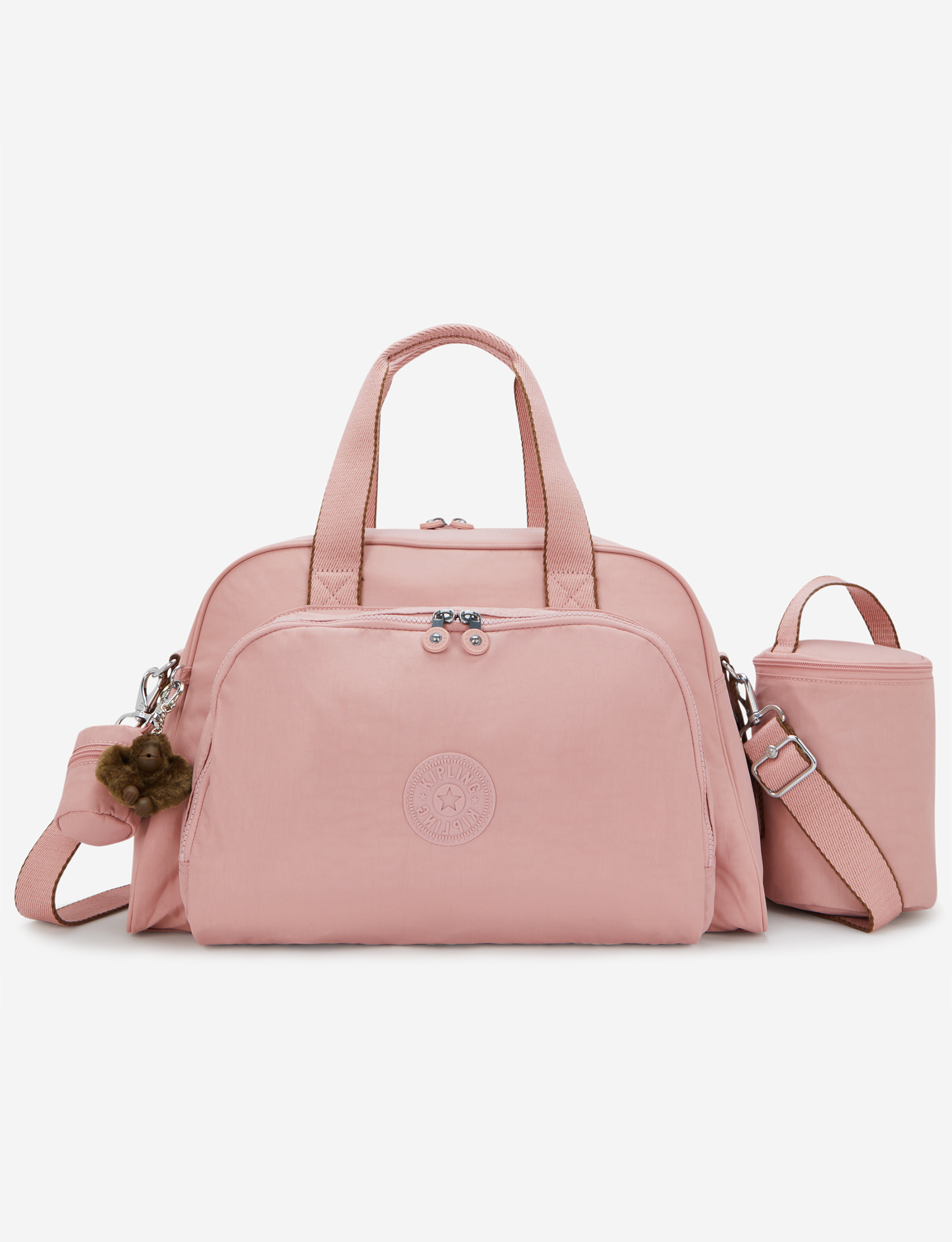 KIPLING Camama Memory Pink Large baby bag (with changing mat) 10153-0PN