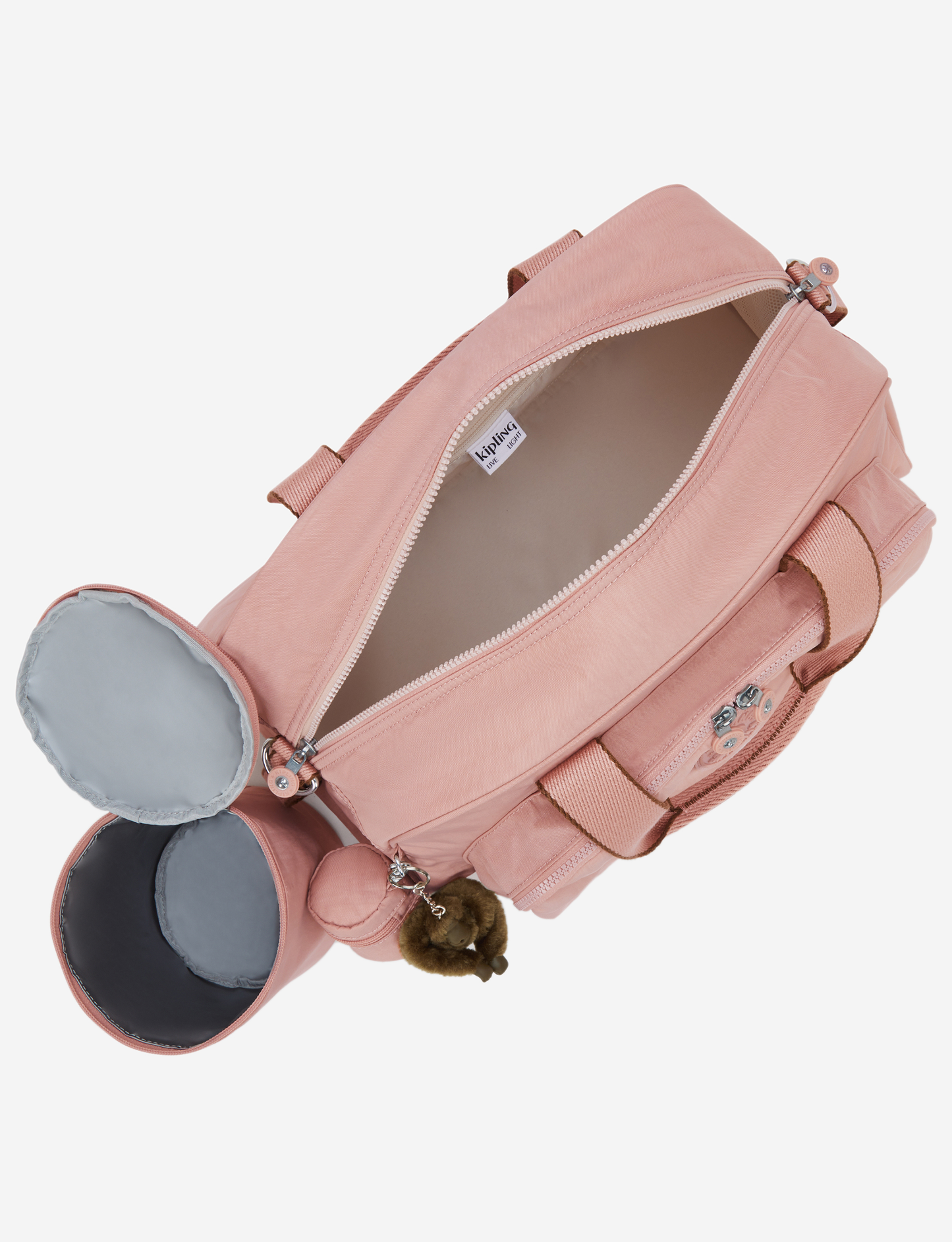 KIPLING Camama Memory Pink Large baby bag (with changing mat) 10153-0PN