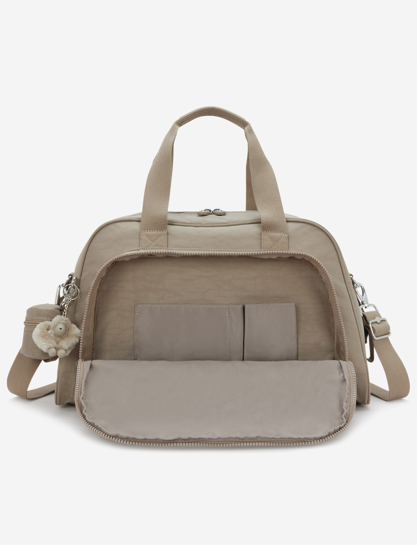 KIPLING Camama Soft Taupe Large baby bag (with changing mat) 10153-4PW