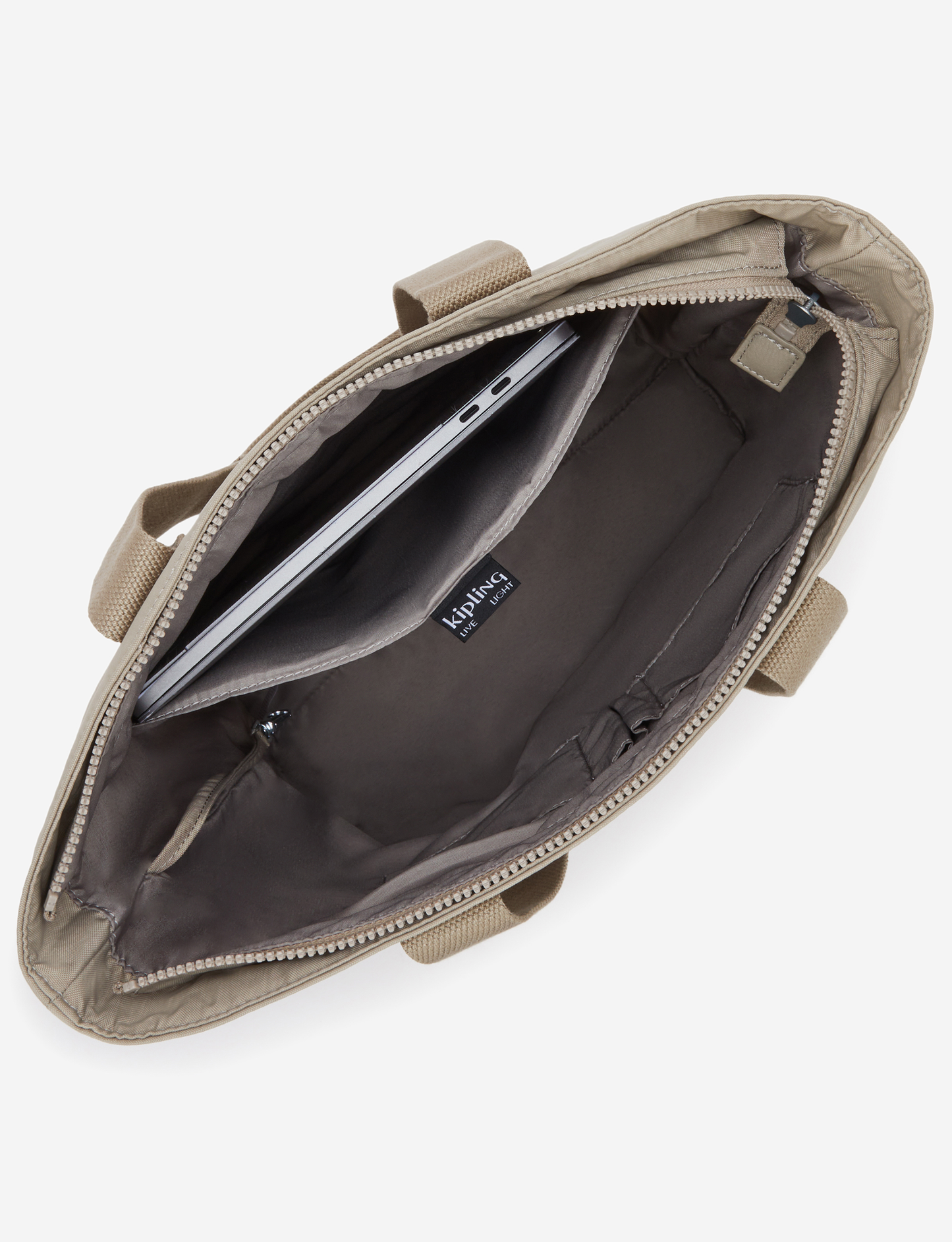KIPLING Hanifa Soft Taupe Large tote I7937-4PW