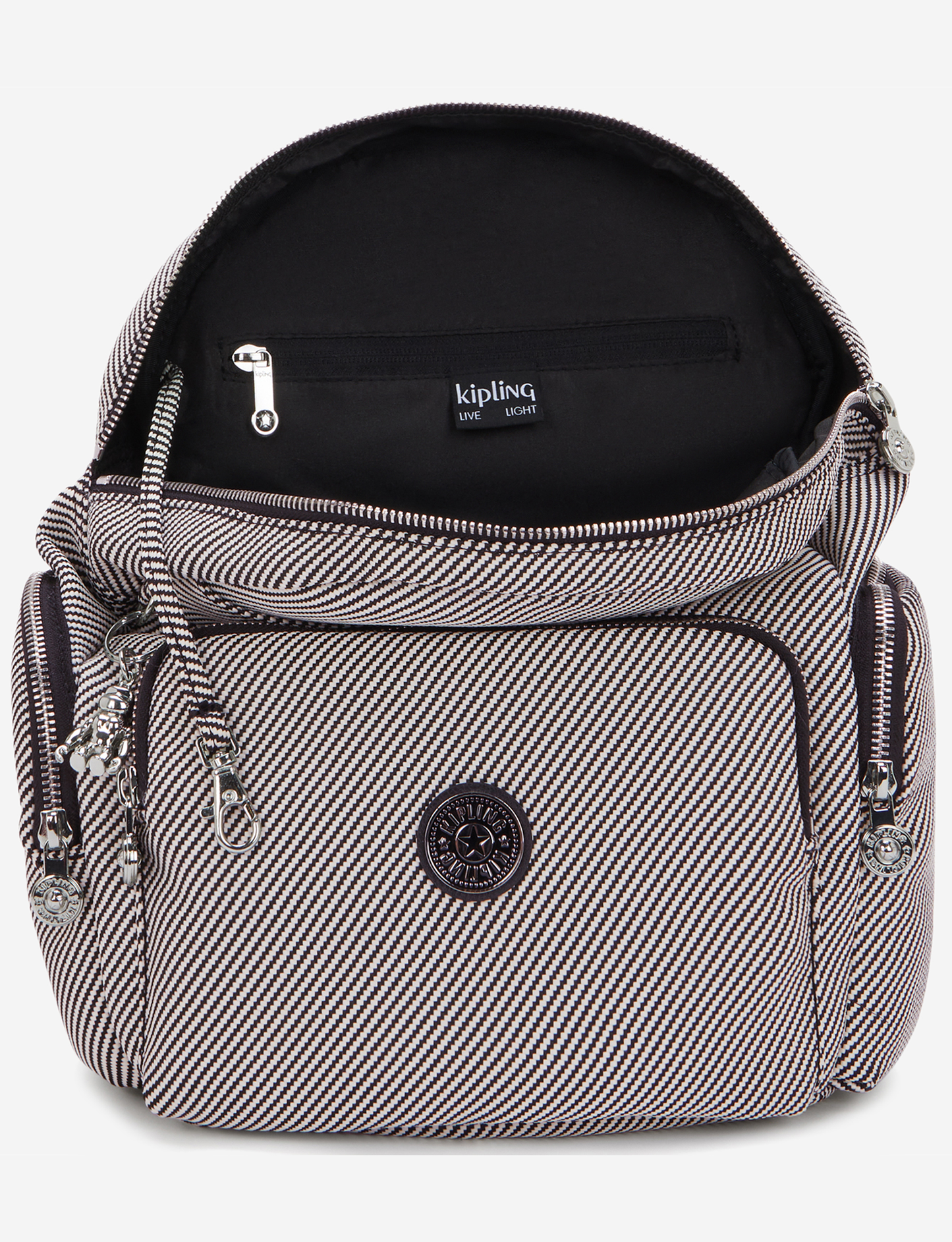 KIPLING City Zip S Diagonal Jq Small backpack I8029-4SY