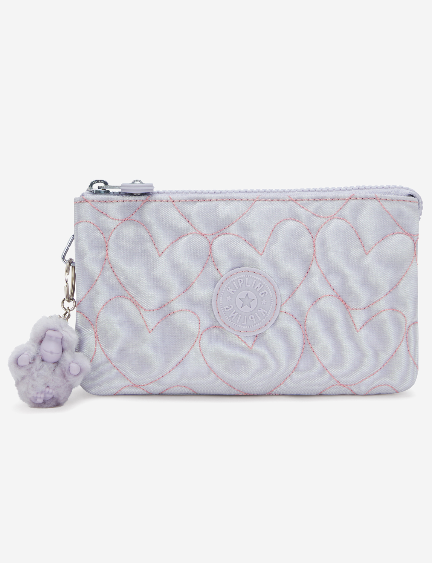 KIPLING Creativity L Hearts Shimmer Large purse I8374-MO6