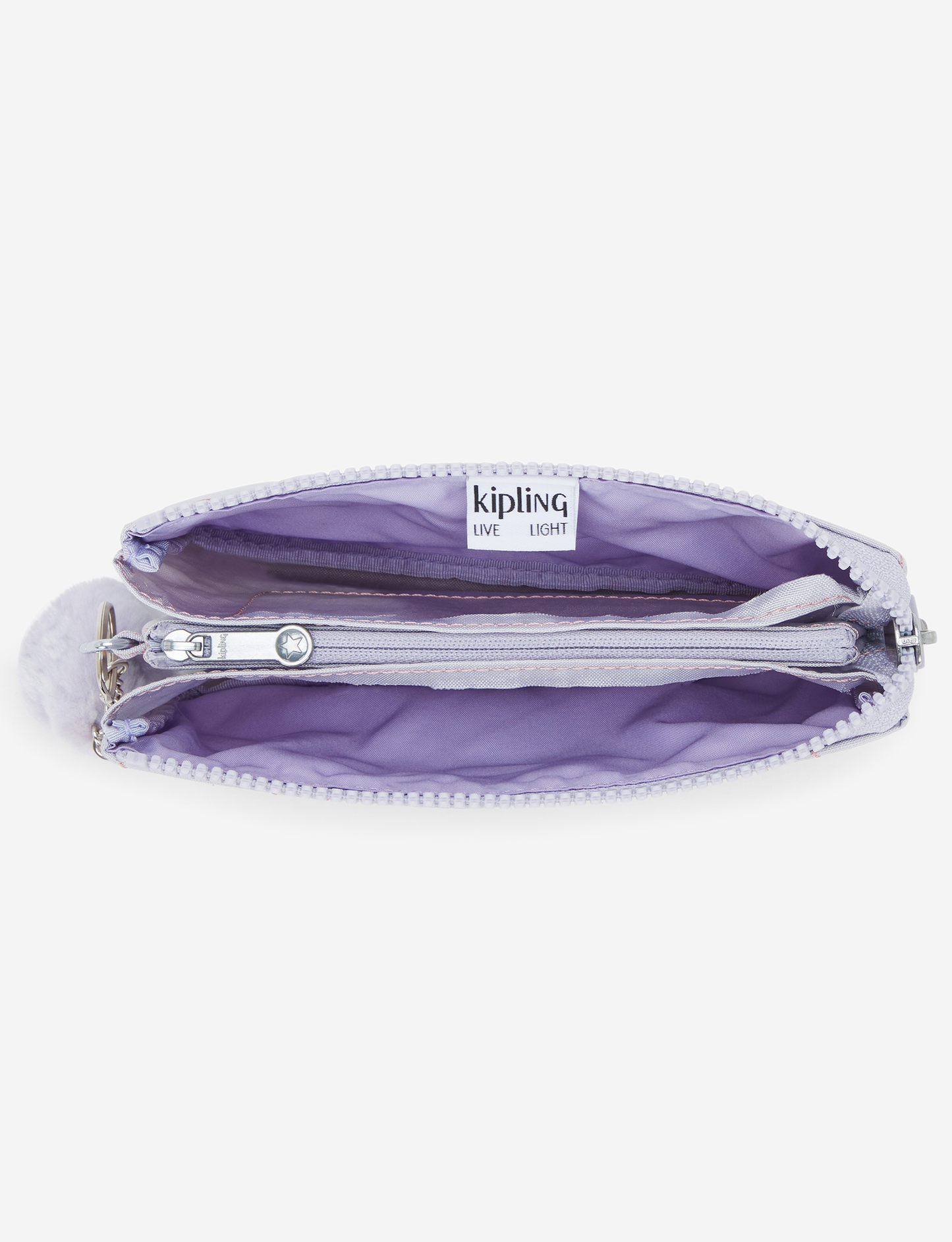 KIPLING Creativity L Hearts Shimmer Large purse I8374-MO6