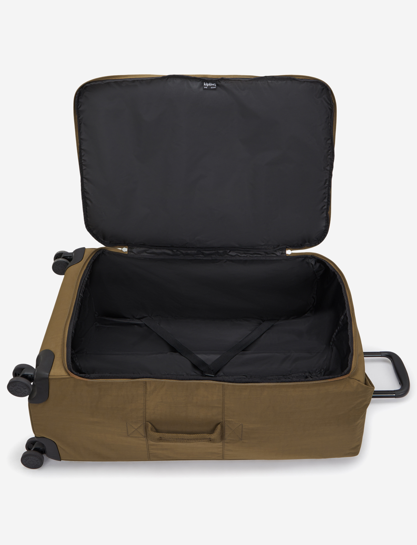 KIPLING Darcey Up L Smooth Khaki Large wheeled luggage I8461-1NA