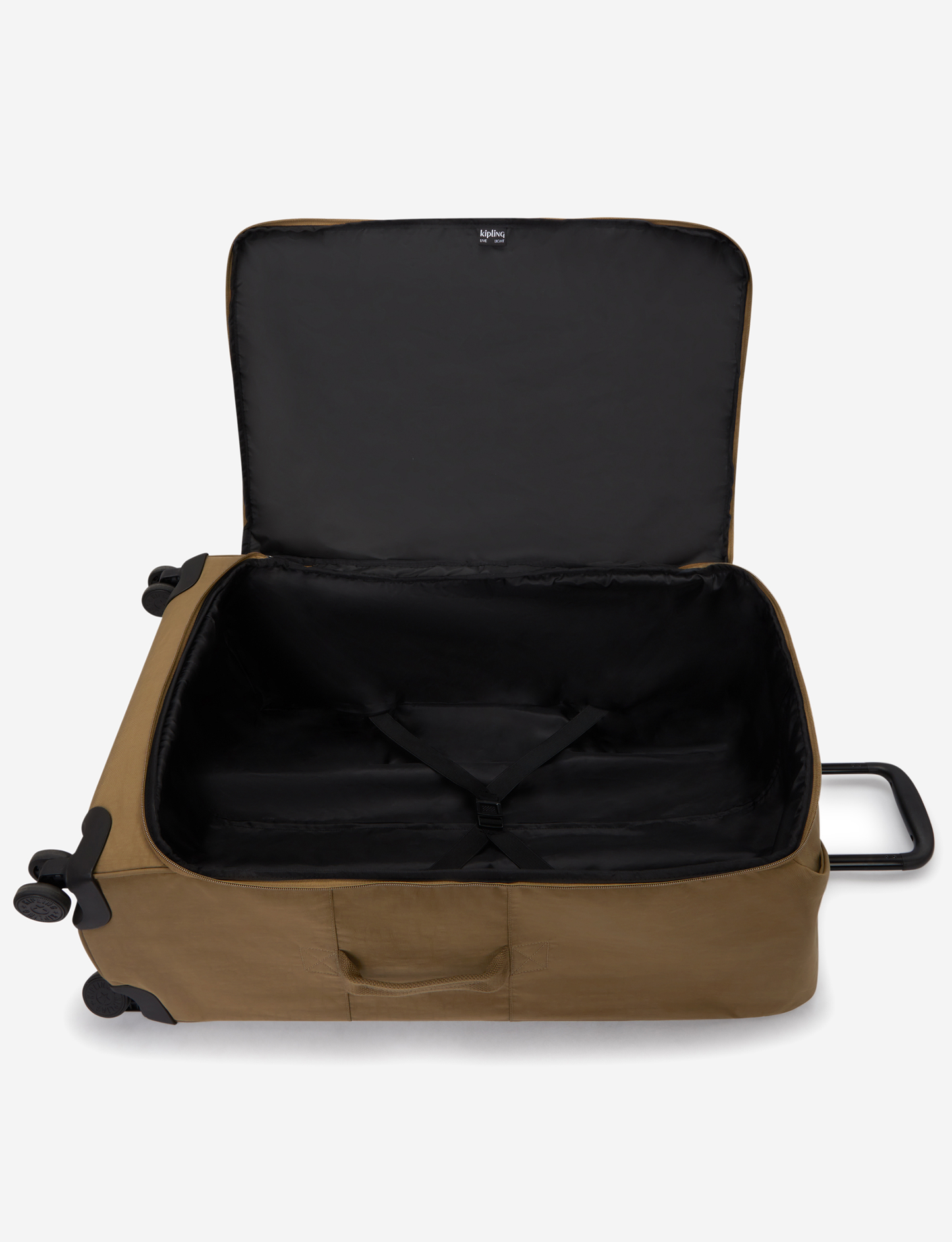 KIPLING Darcey Up L Smooth Khaki Large wheeled luggage I8461-1NA