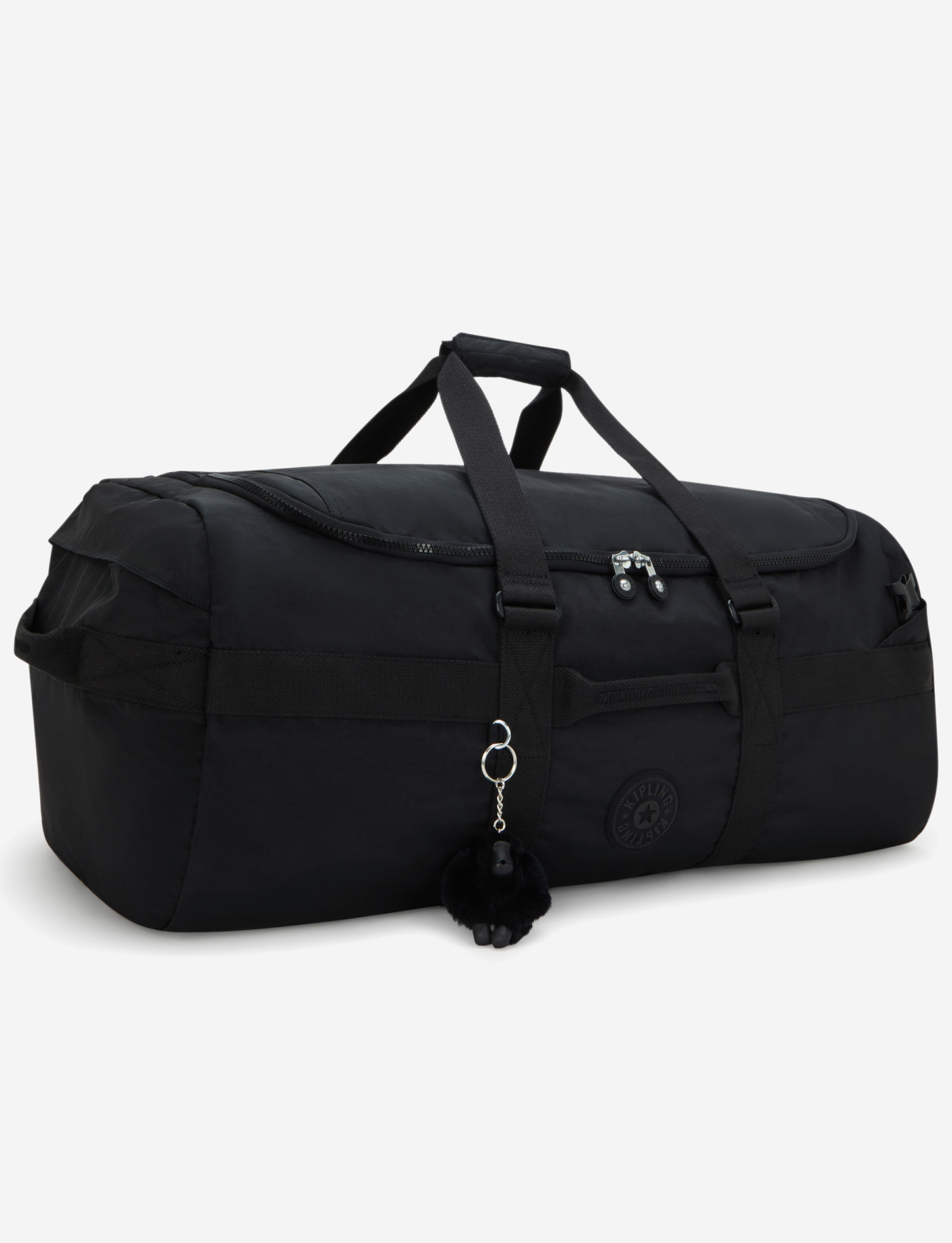 KIPLING Jonis M Up Black Noir Medium weekender (convertable to backpack) I9588-P39