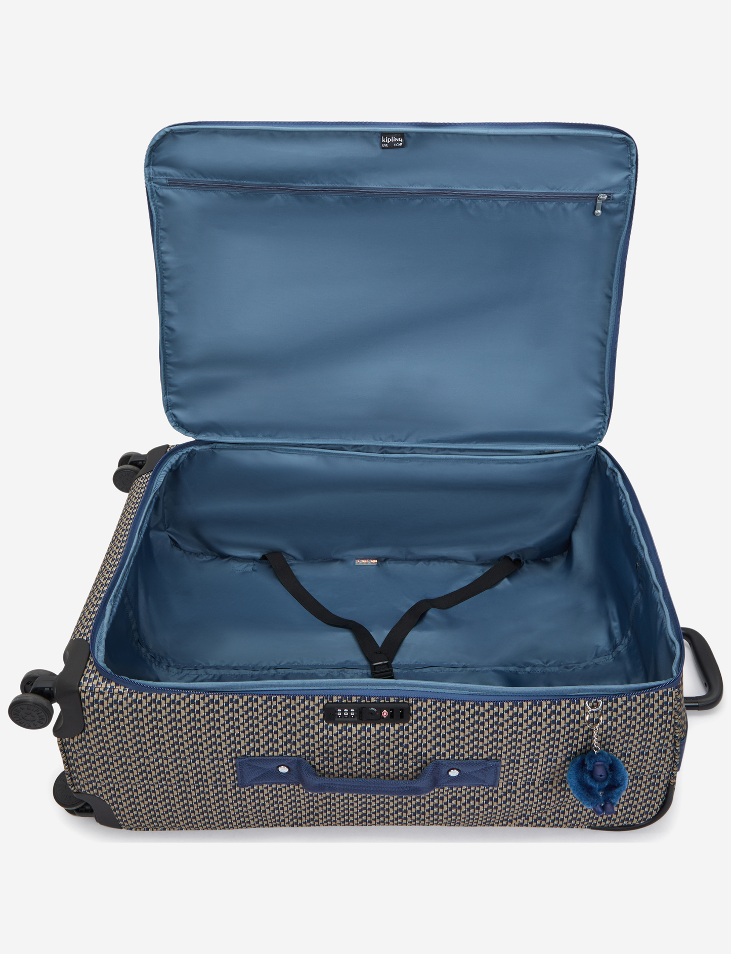 KIPLING Jet L Blue on Wire Large wheeled luggage I8828-9PC
