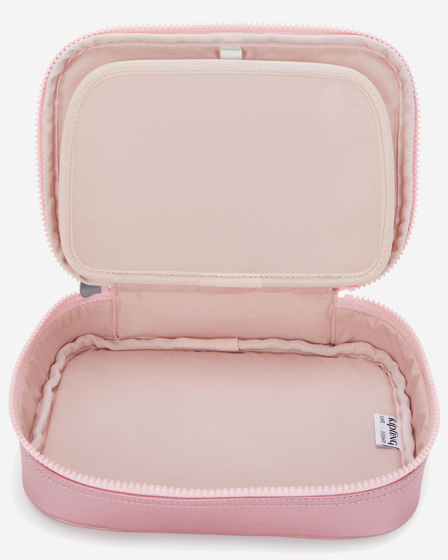 Kipling  100 Pens Bronze Pink Met Large Pencase I3624-3MD