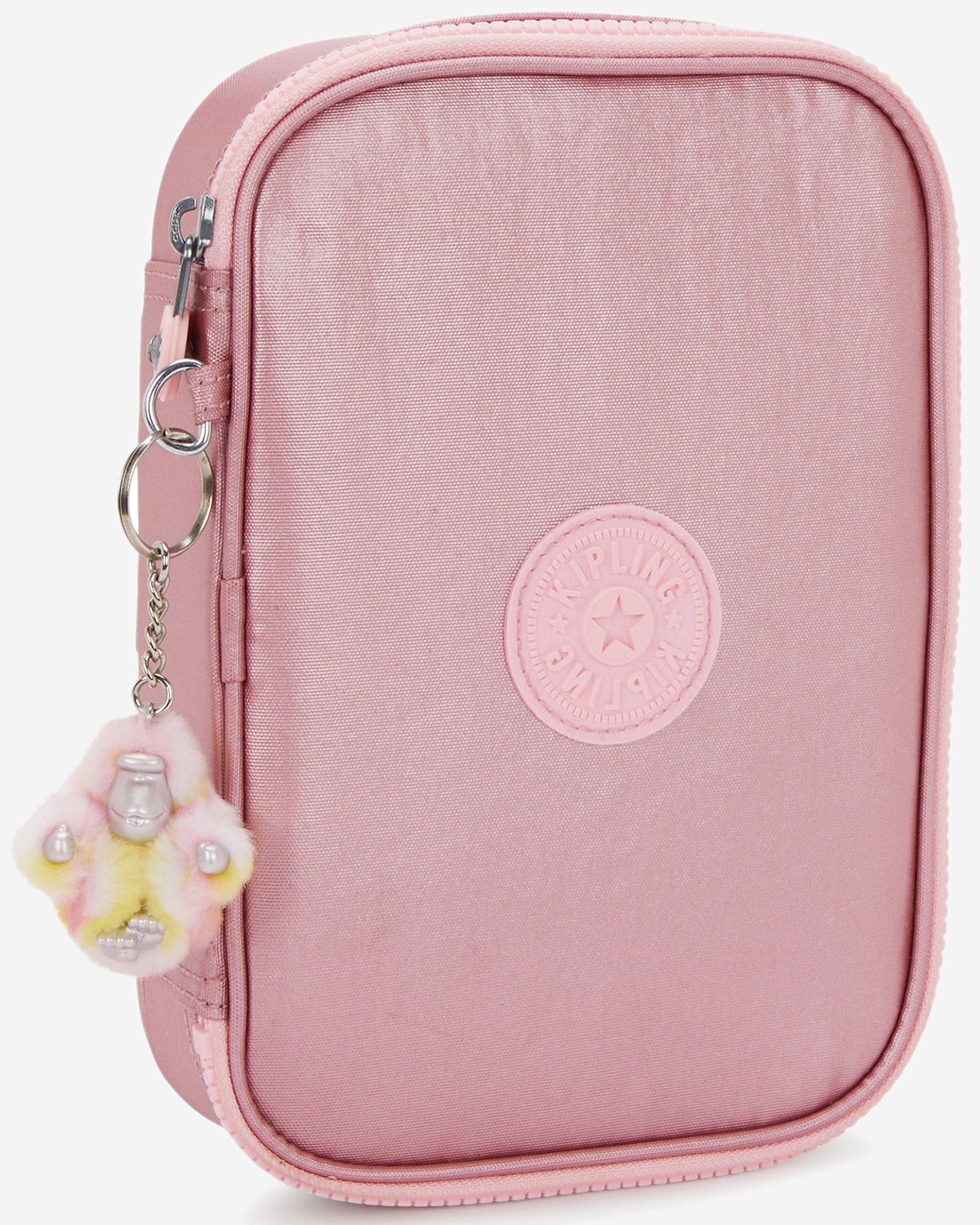 Kipling  100 Pens Bronze Pink Met Large Pencase I3624-3MD