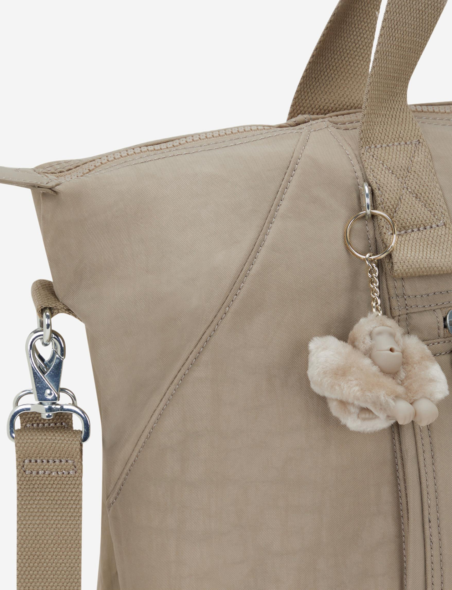 KIPLING New Art M Babybag Soft Taupe Large baby bag (with changing mat) I9928-4PW