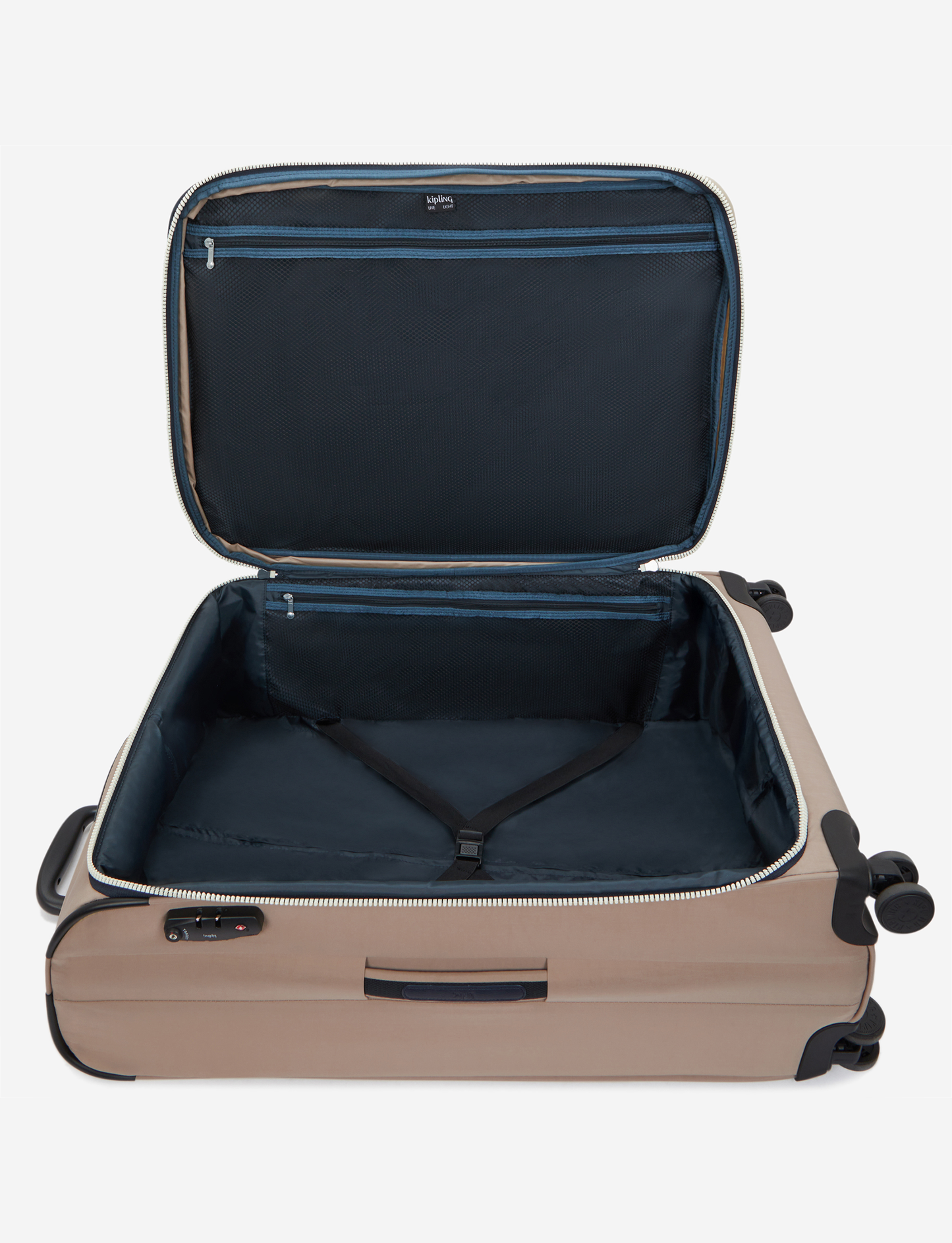 KIPLING New Youri Spin L Soft Taupe C Large expandable wheeled luggage I7930-7ML