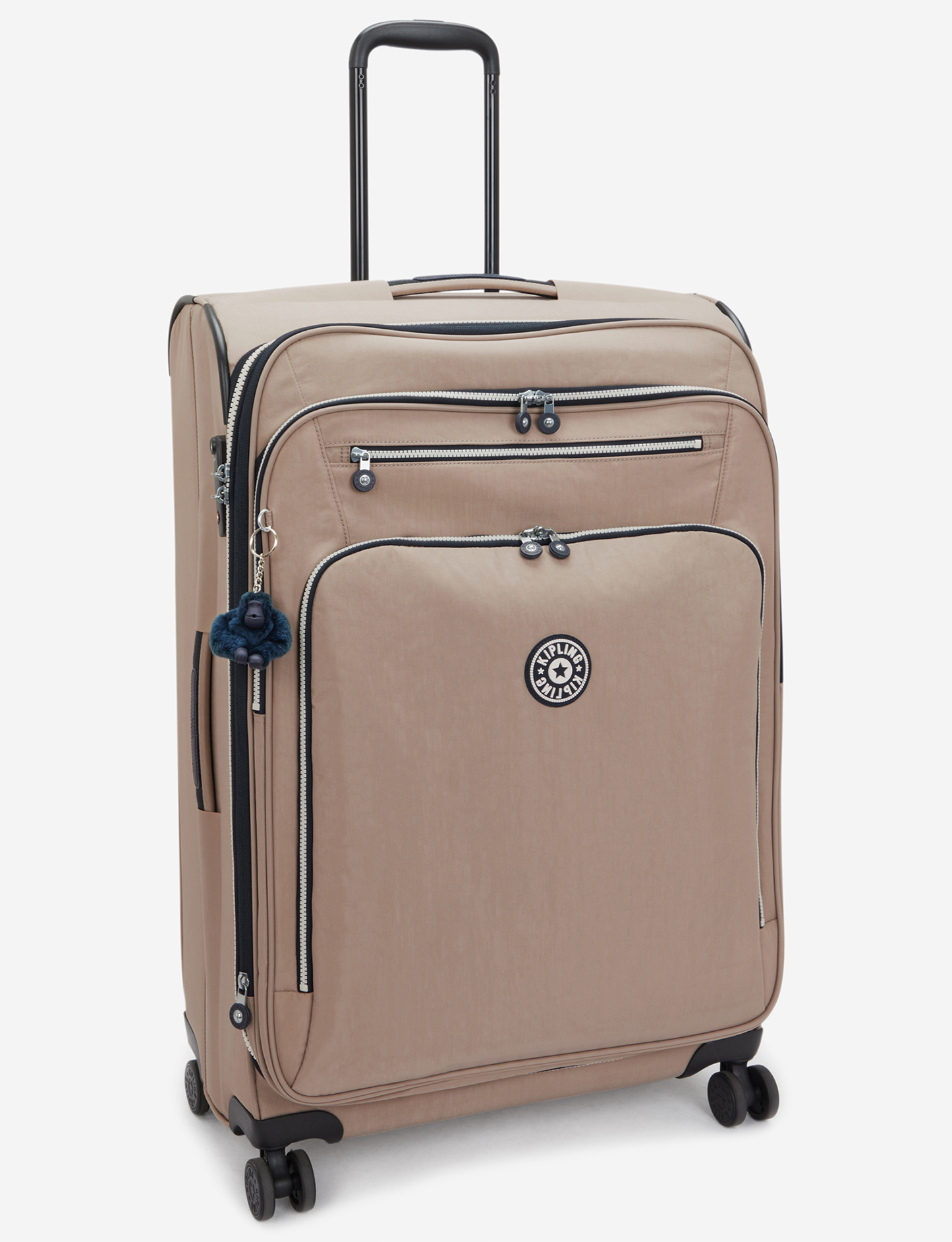 KIPLING New Youri Spin L Soft Taupe C Large expandable wheeled luggage I7930-7ML