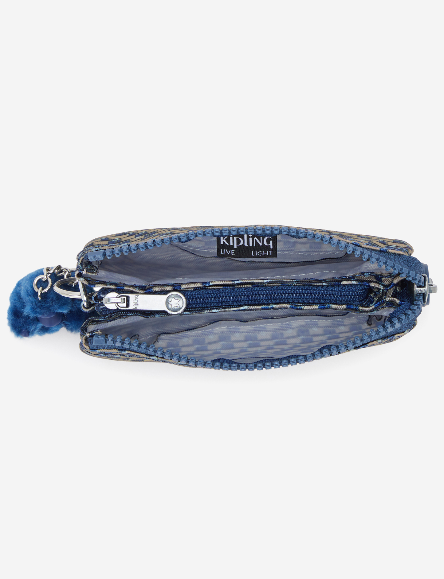 KIPLING Creativity S Blue on Wire Small purse I5159-9PC