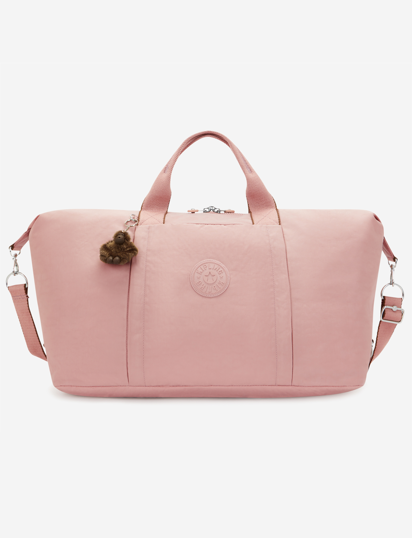 KIPLING Bori Memory Pink Large weekender (with trolley sleeve and removable shoulderstrap) I4582-0PN