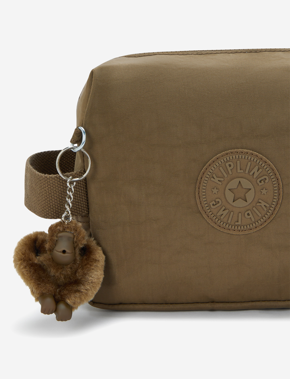 KIPLING Parac Smooth Khaki Large toiletry bag I2887-1NA