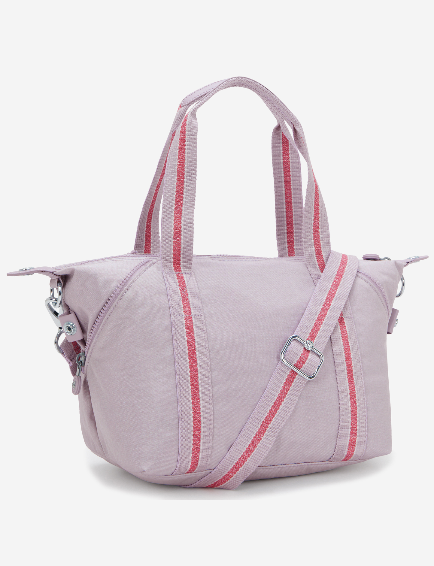 KIPLING Art Mini Lilac Shimmer Small handbag (with removable shoulderstrap) 15410-9GO