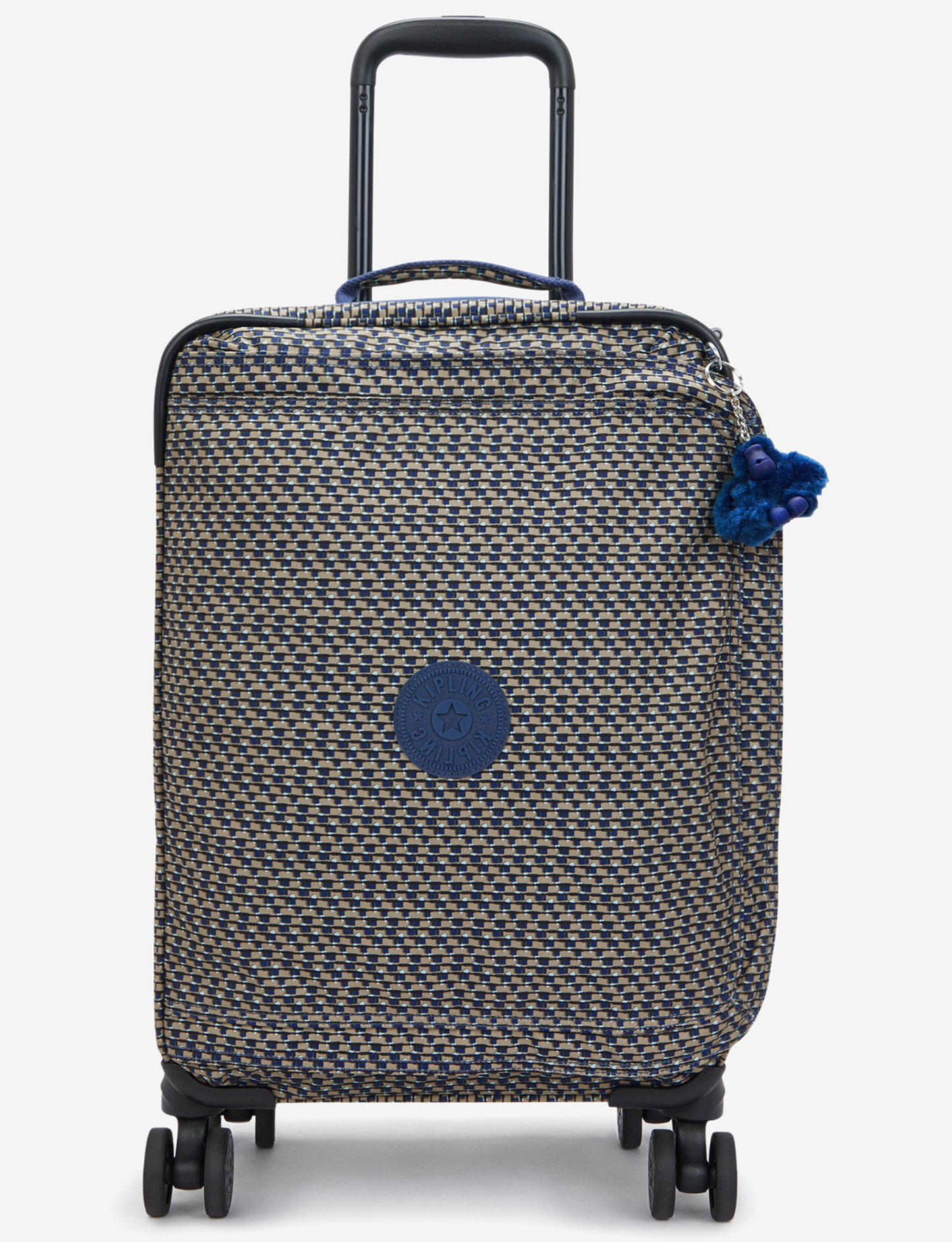 KIPLING Spontaneous S Blue on Wire Small wheeled luggage I7211-9PC